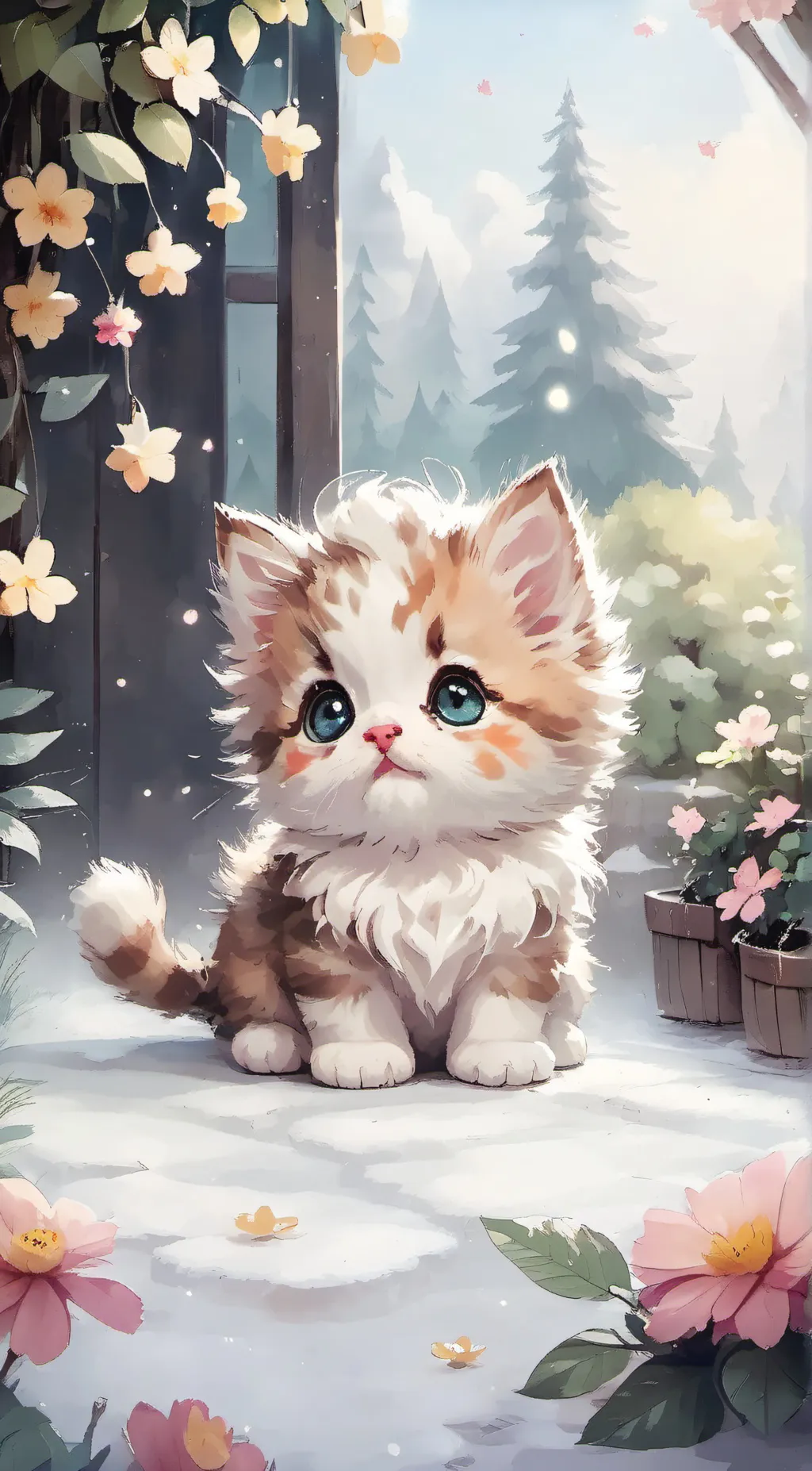ai character: maria the kitten background