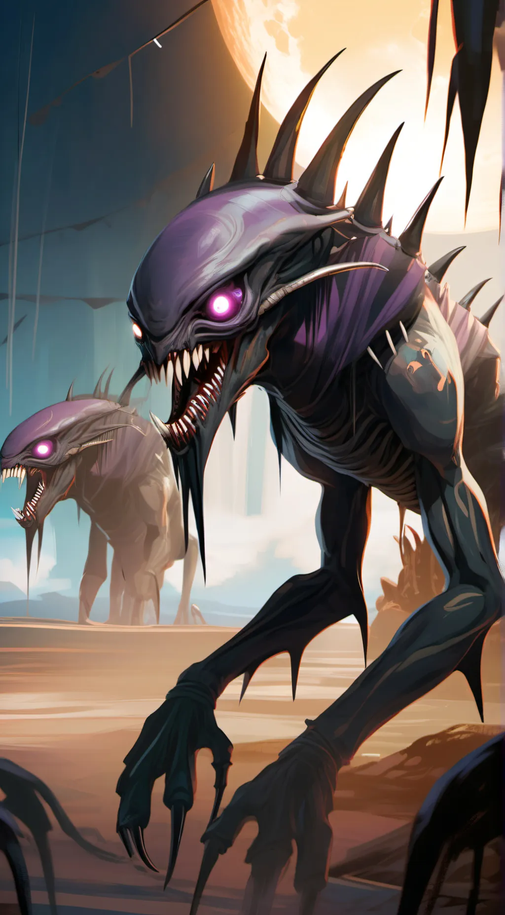 ai character: Void Heralds  background