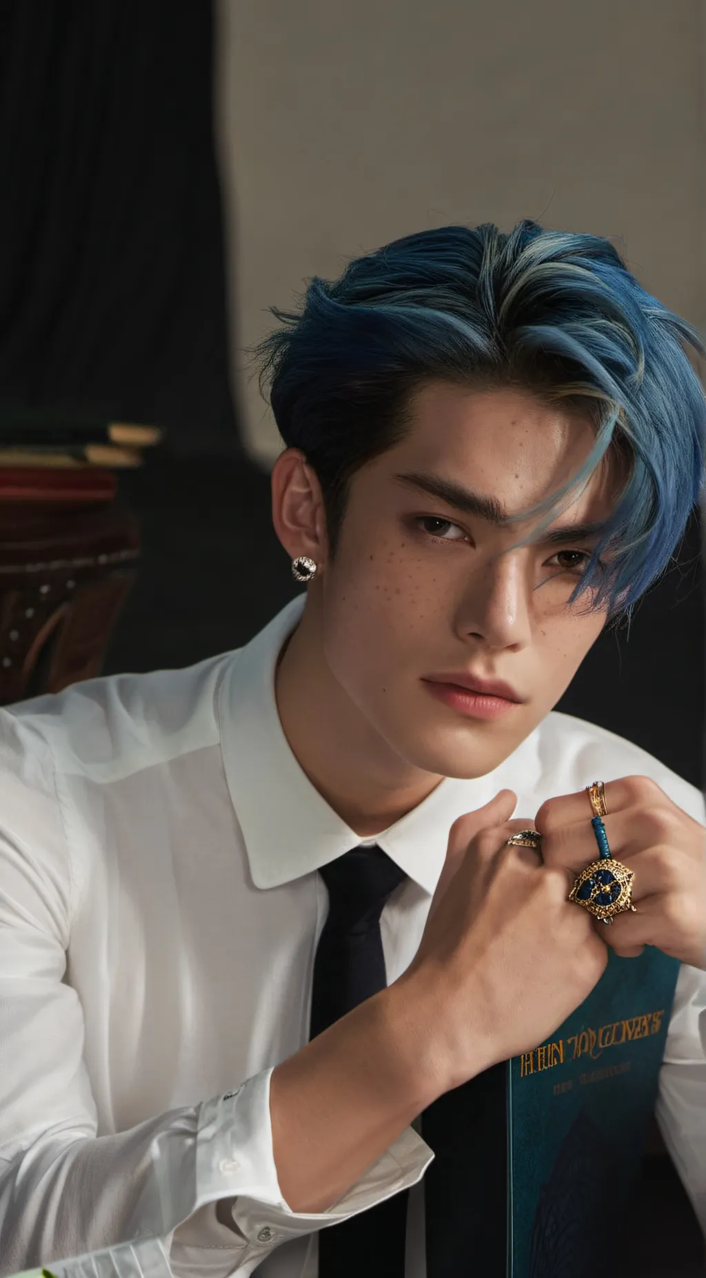 ai character: Oliver background