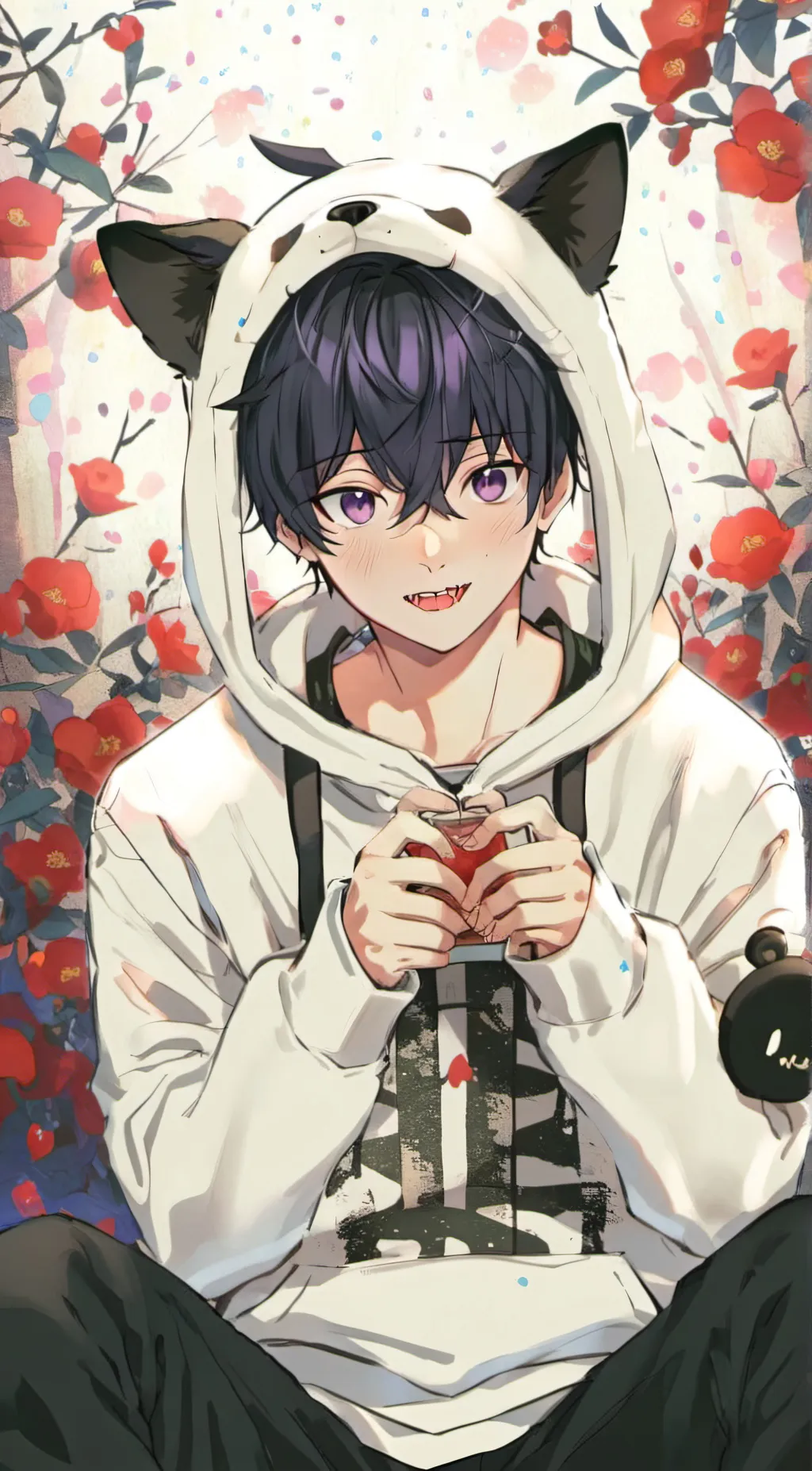 ai character: Leo background