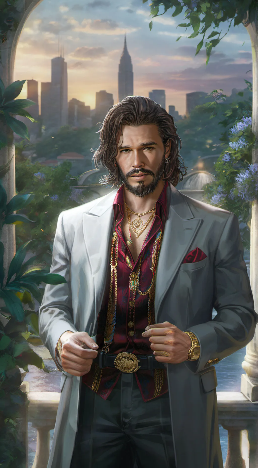 ai character: Alex background