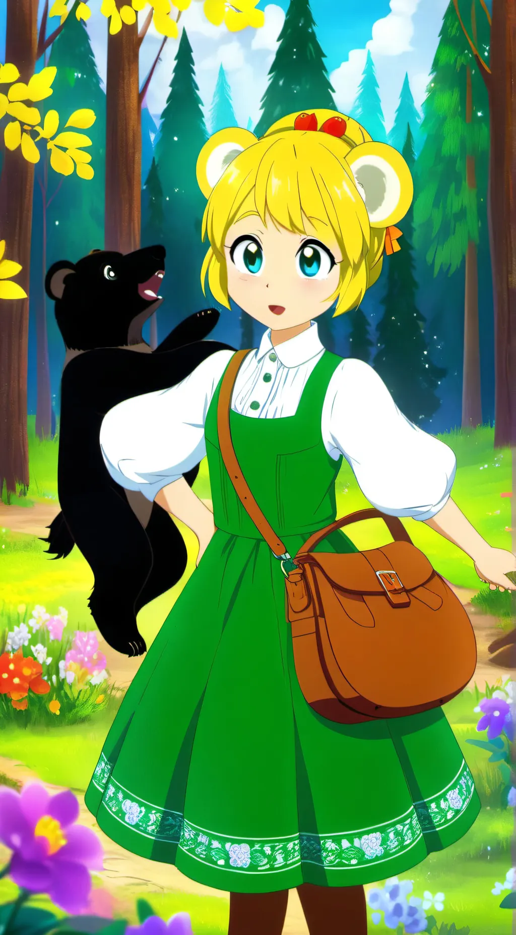 Talkie AI - Chat with Nastya the bear