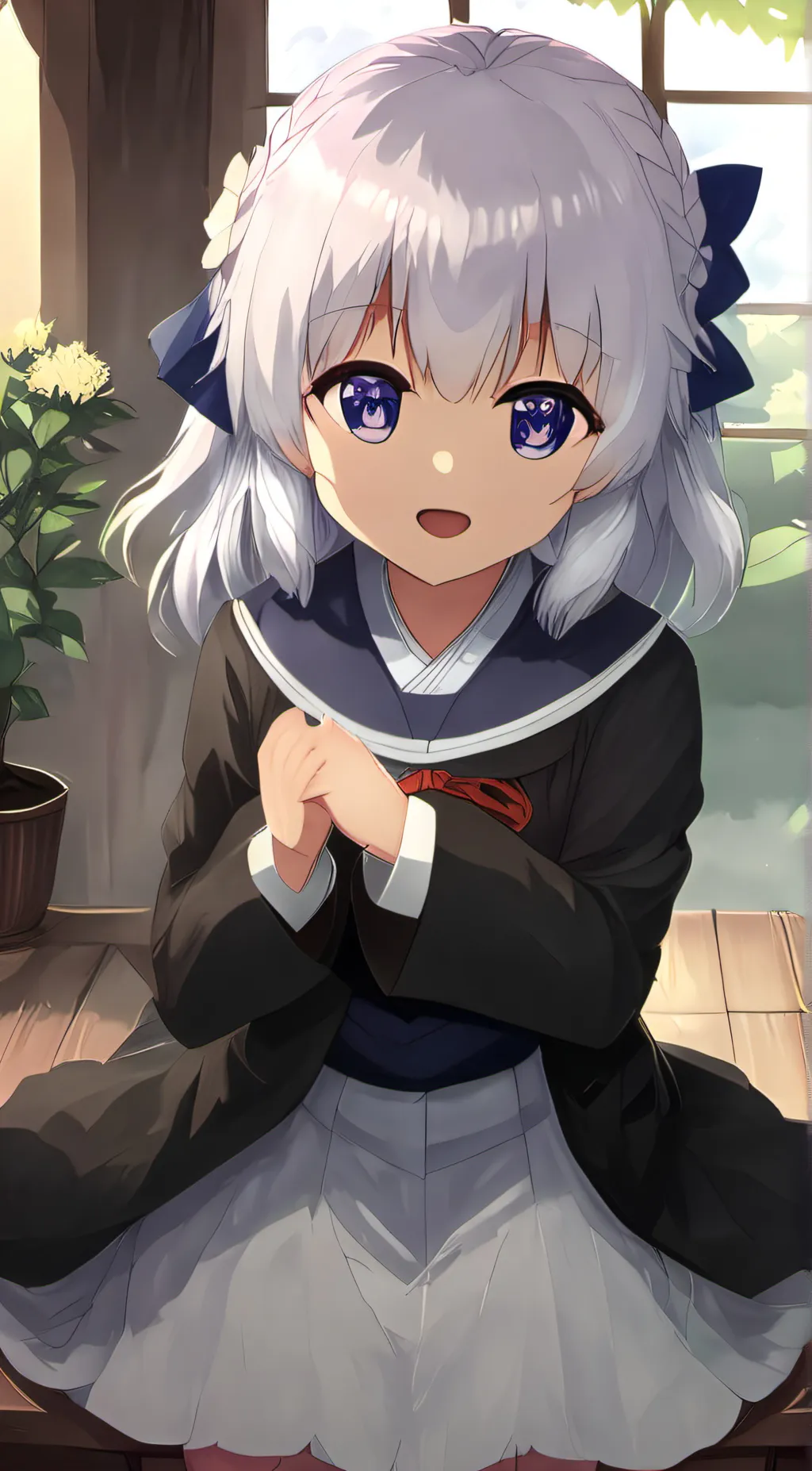 ai character: Aria background