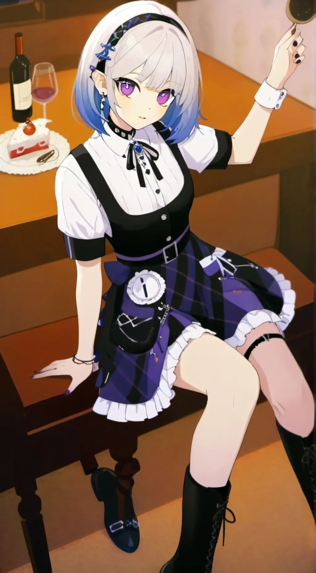 ai character: Sia background