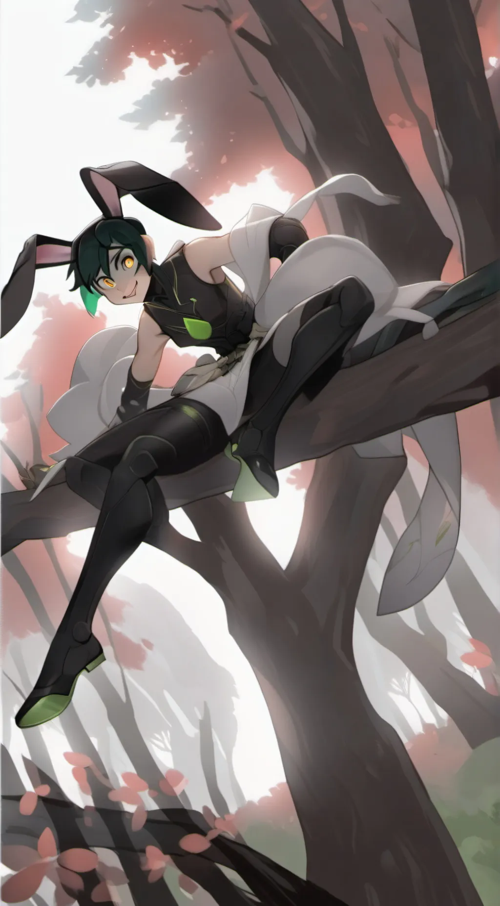 ai character: hoppyhopscotch  background