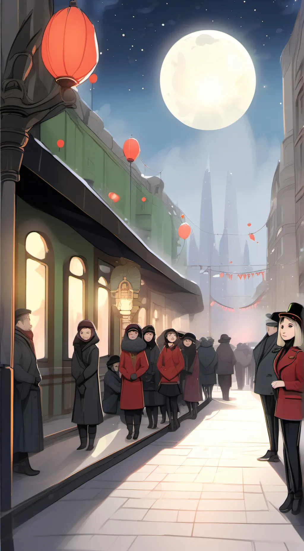 ai character: your good luck background