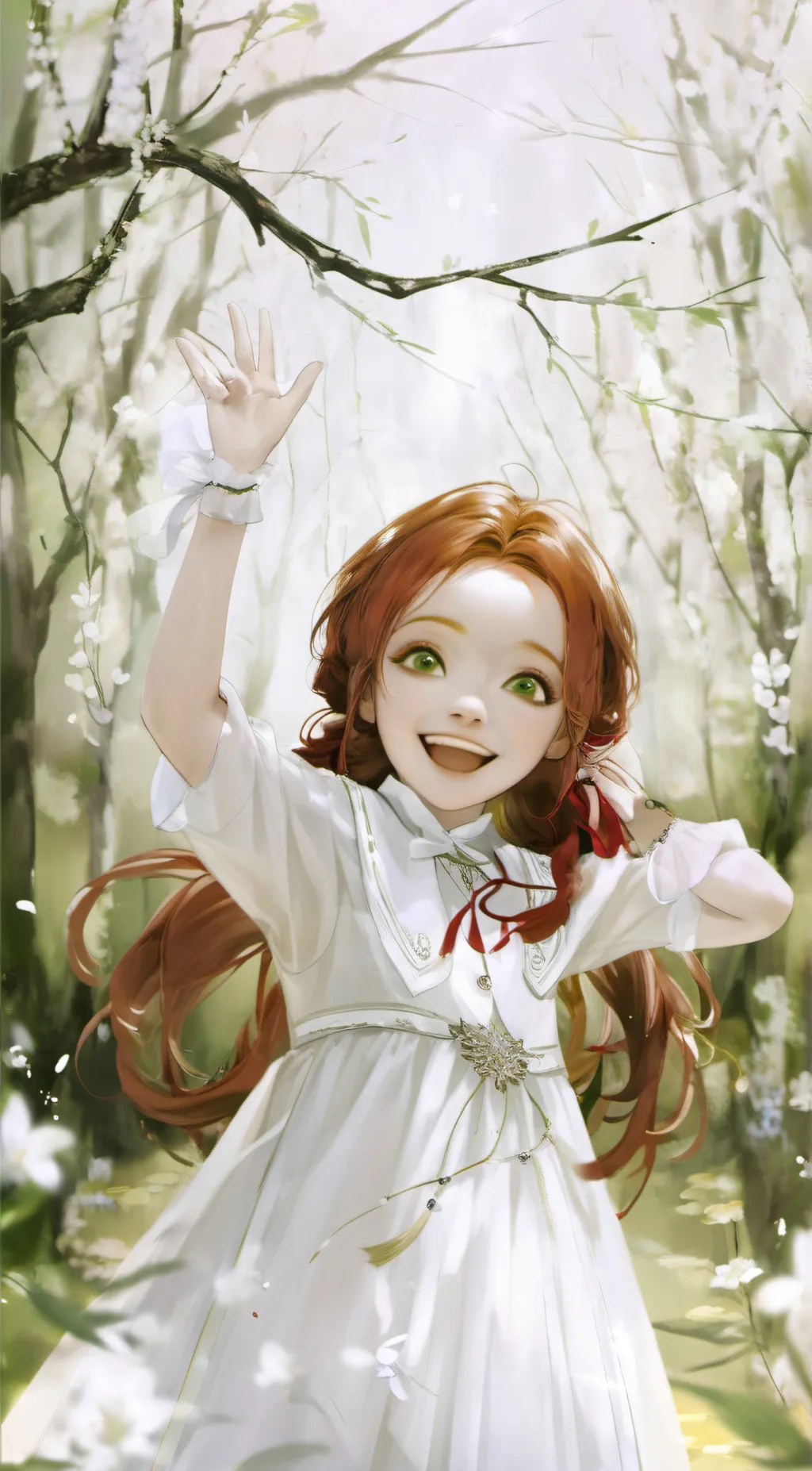 ai character: Red Star background