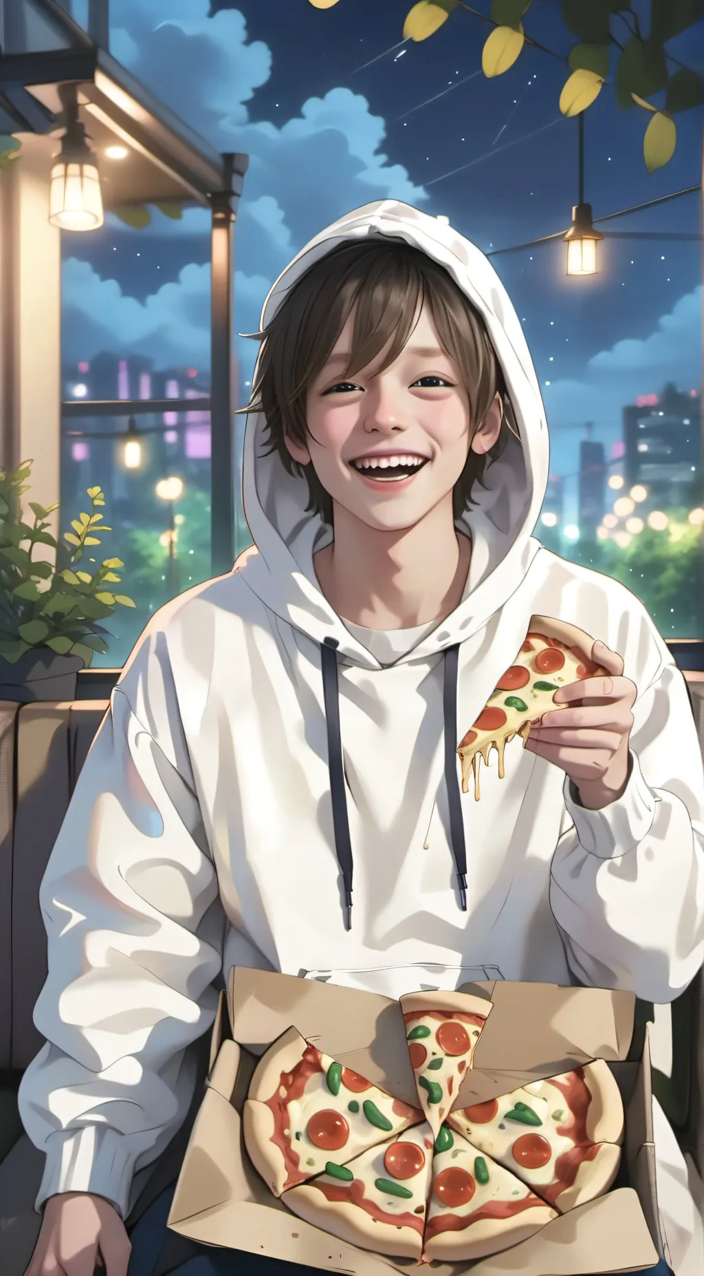 ai character: ren background