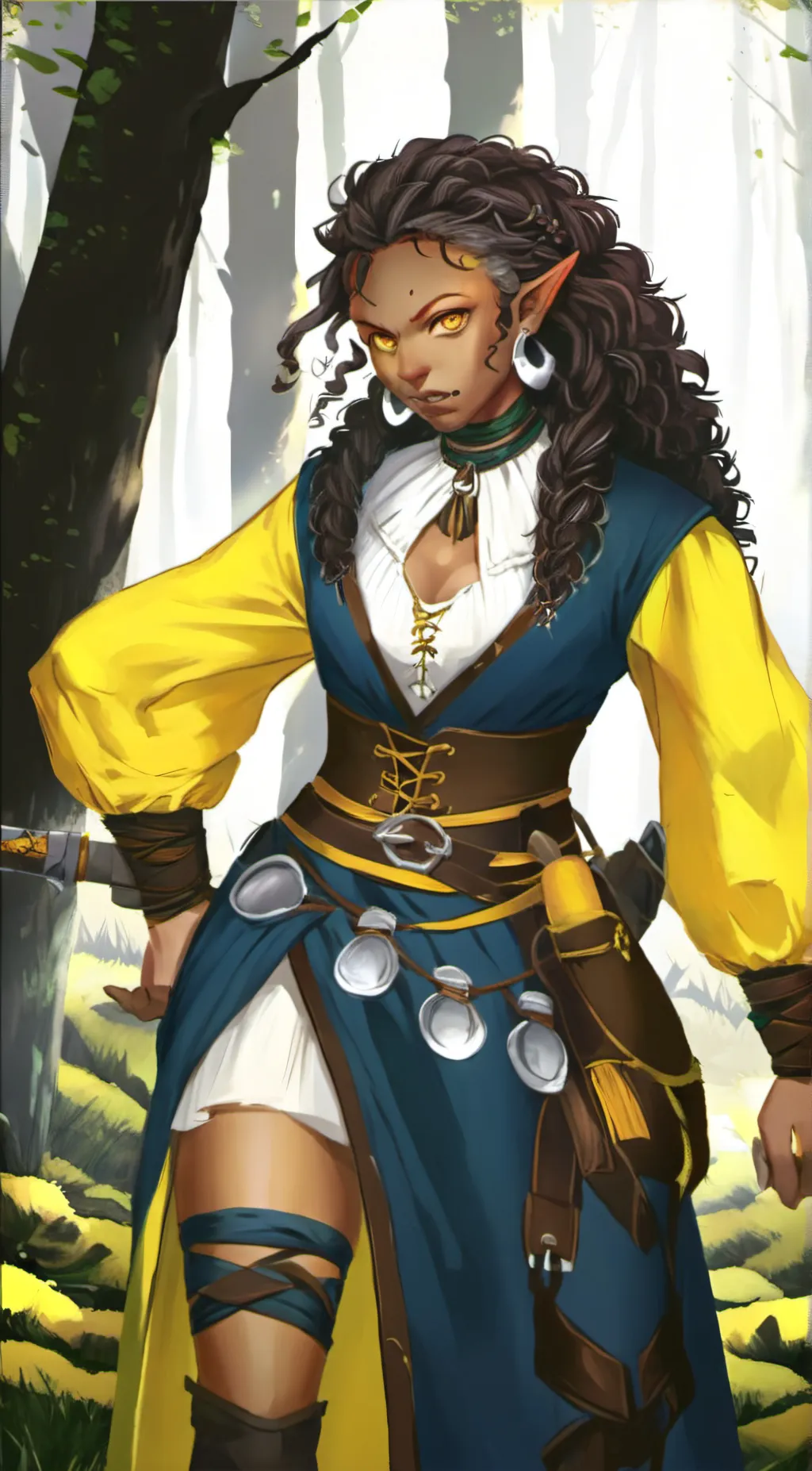 ai character: Tevaga Strongstill background