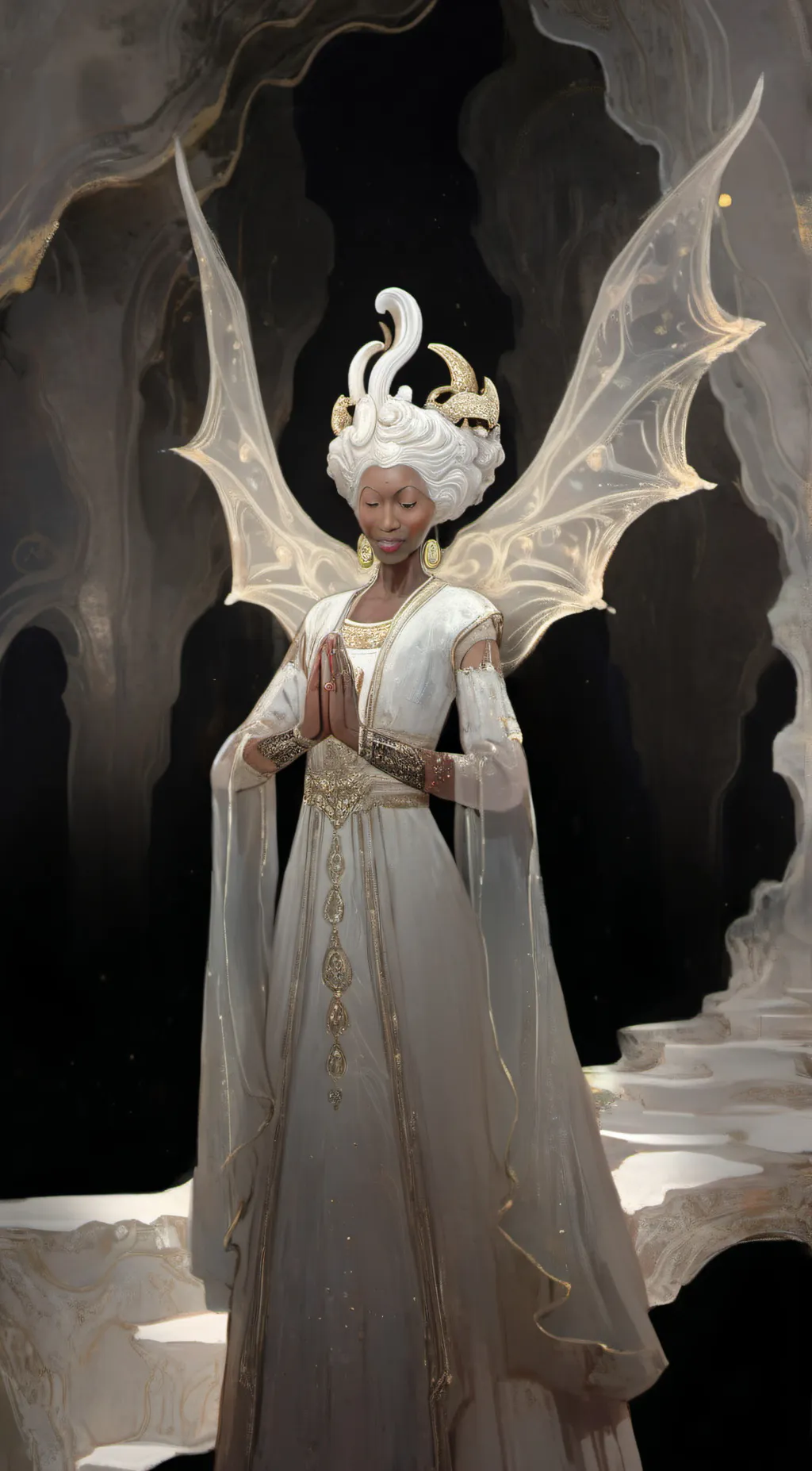 ai character: queen qualai background