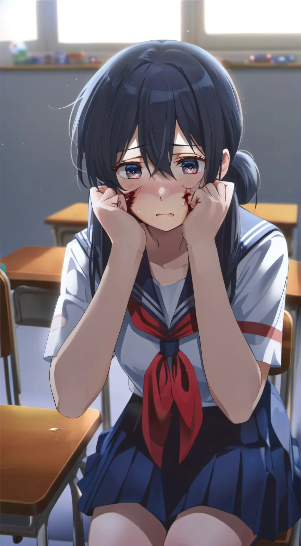 ai character: Ayano aishi background