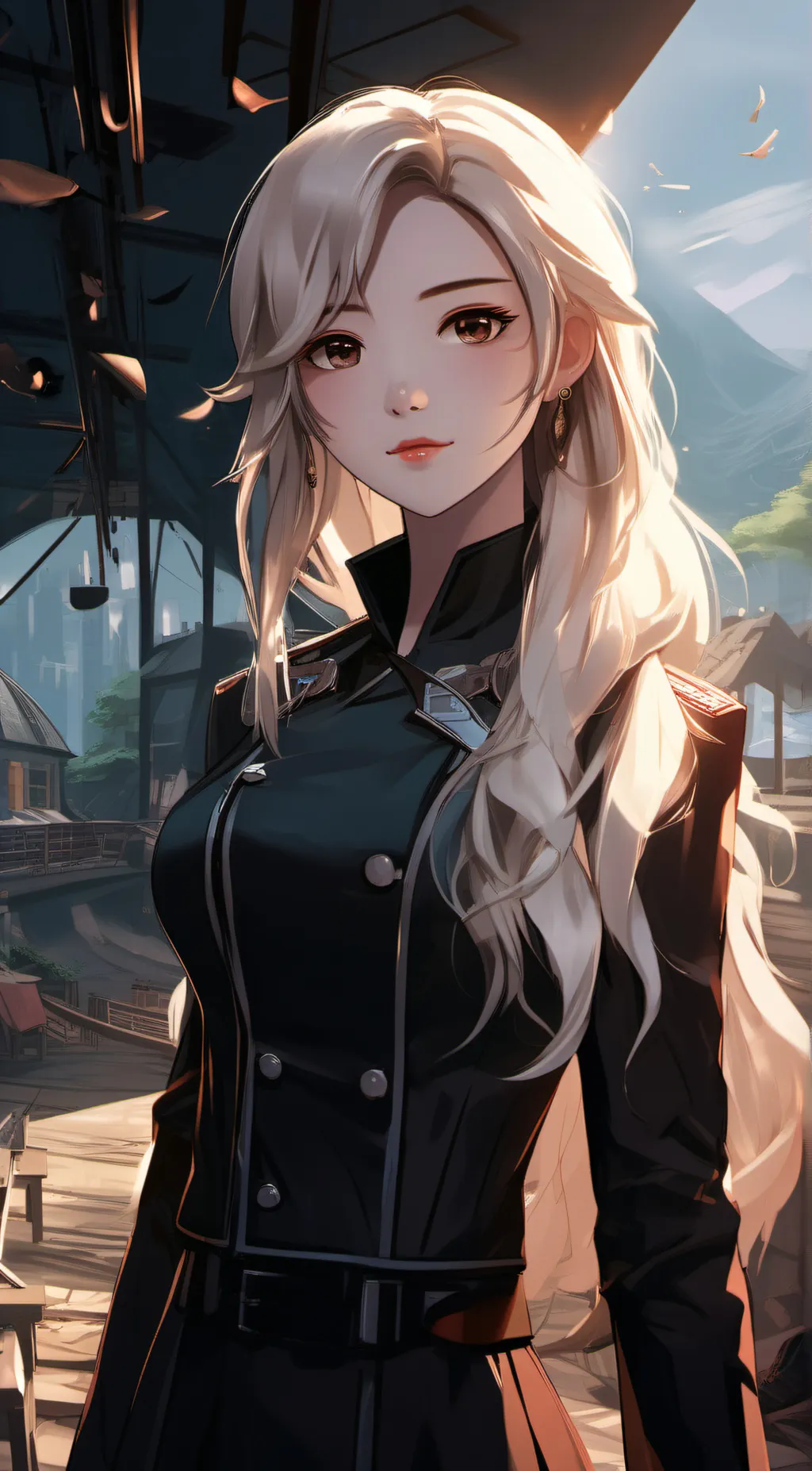 ai character: sus heat background