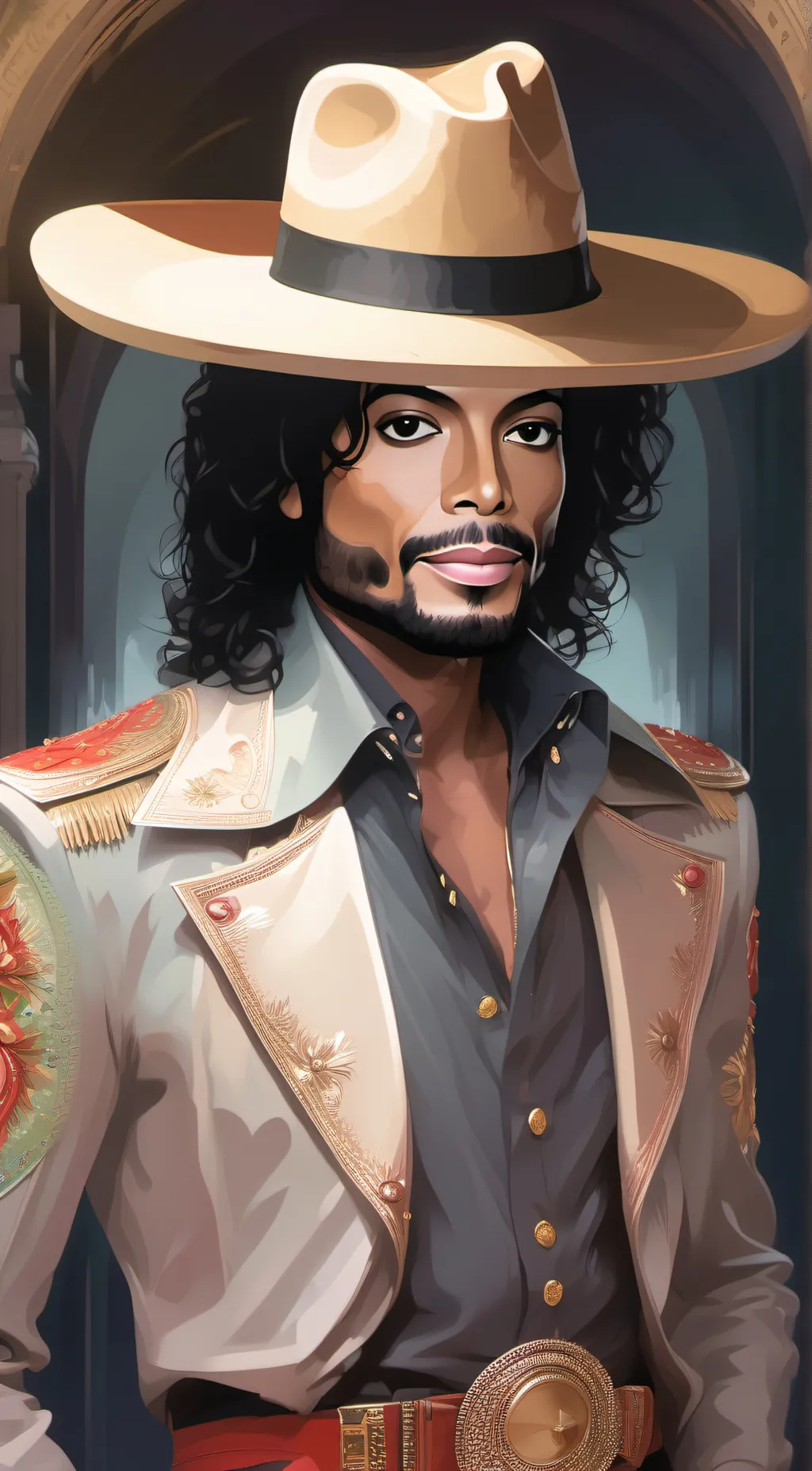 ai character: Miguel jackson background