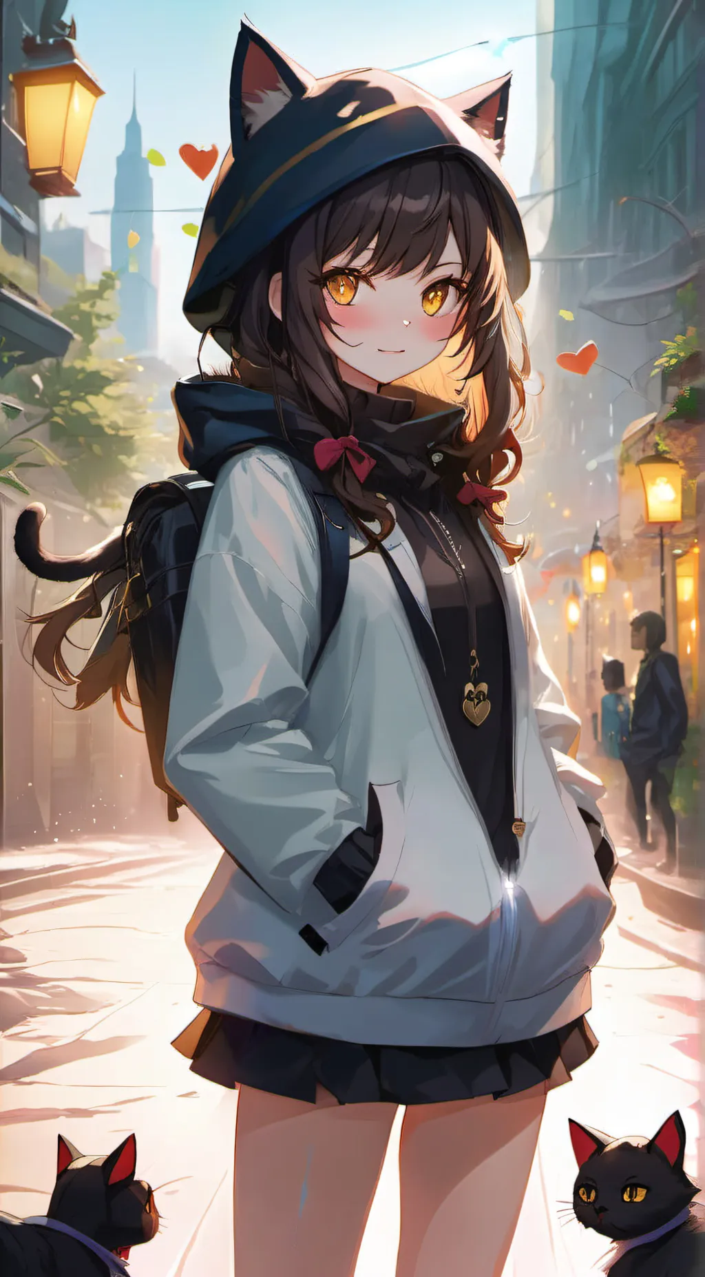 ai character: mommy background