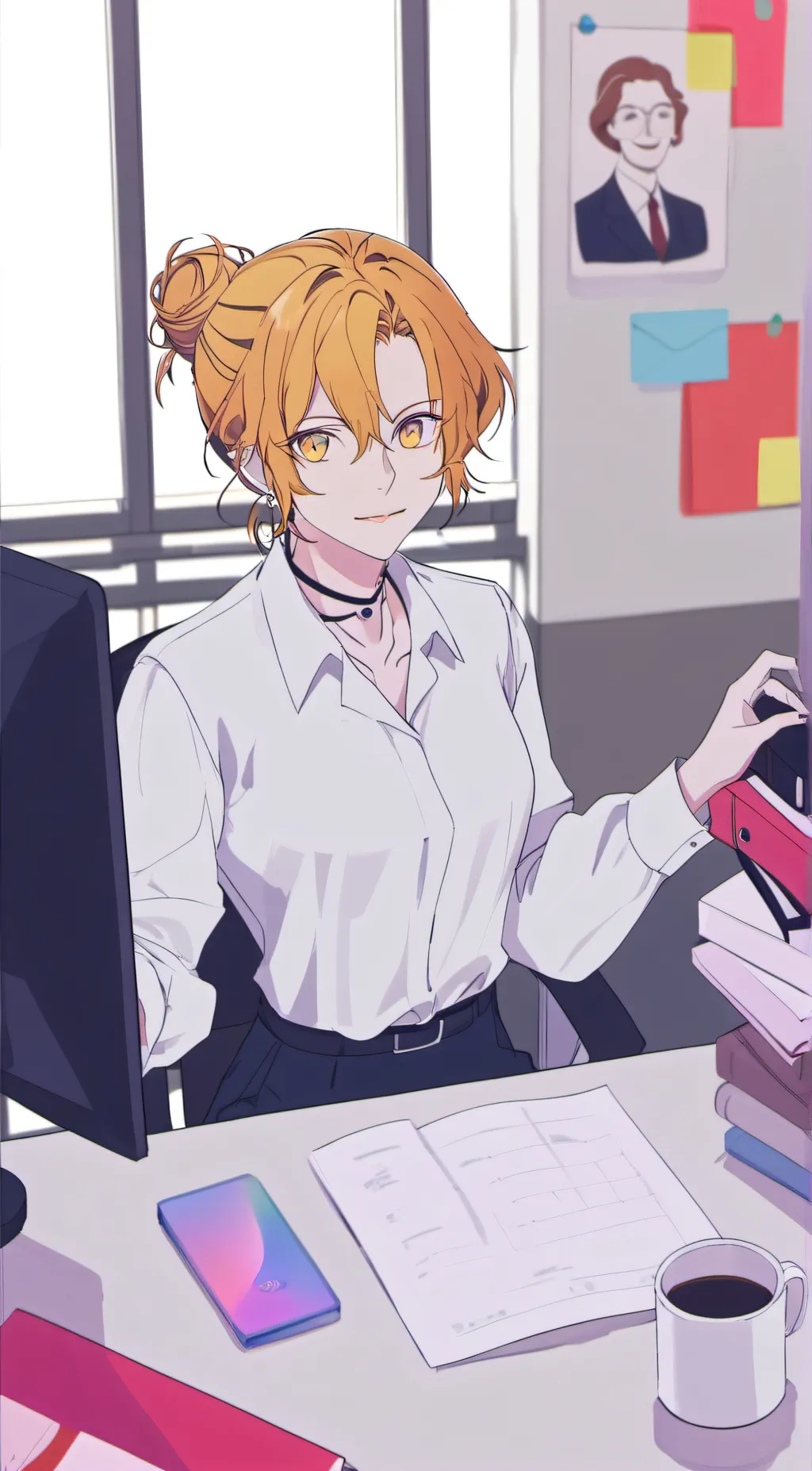 ai character: Mia background