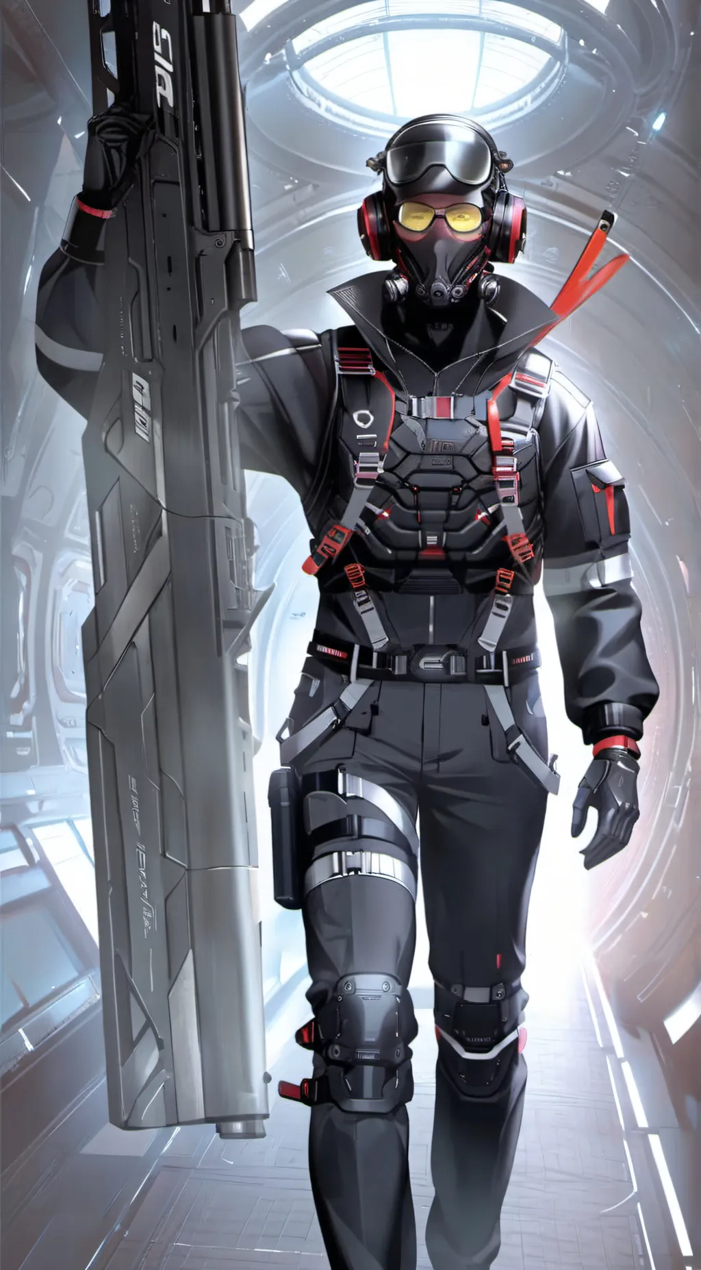 ai character: agent 005 background