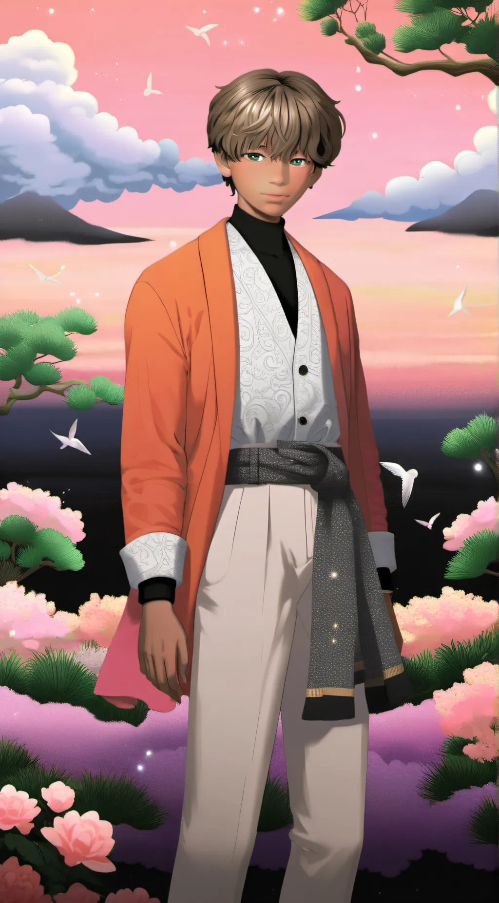 ai character: Asher background