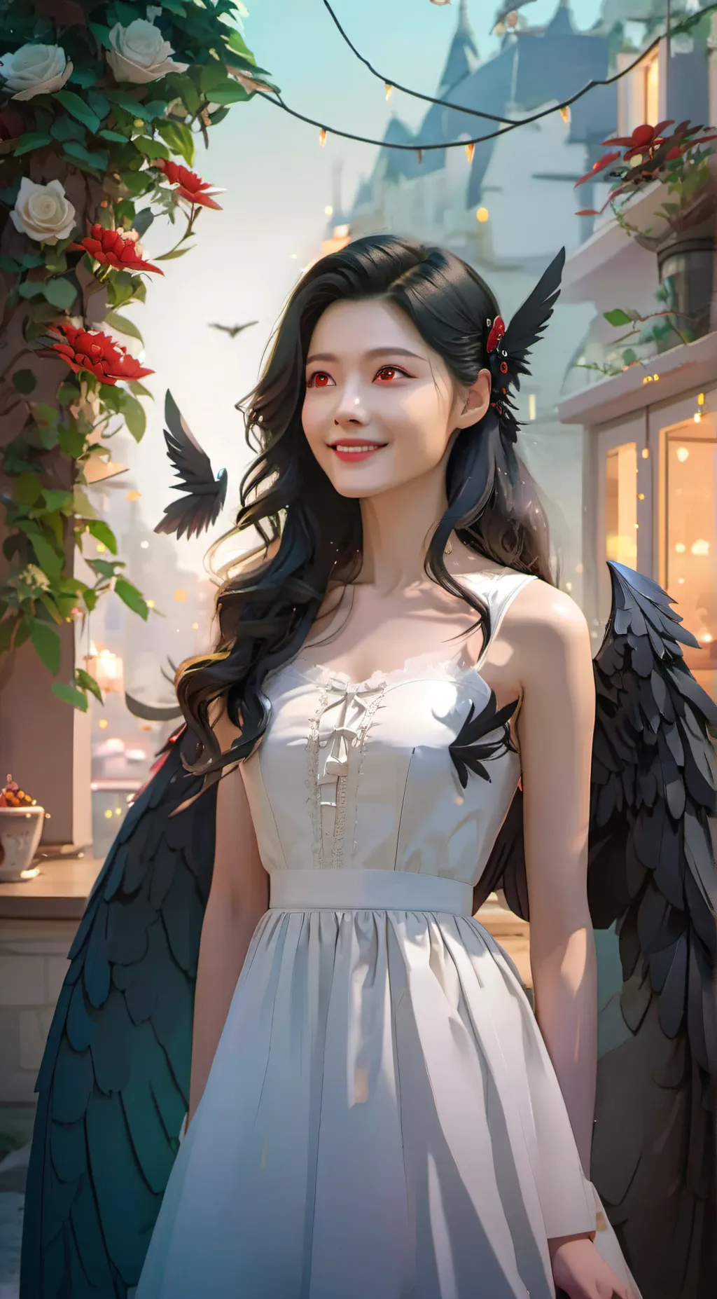 ai character: tina background