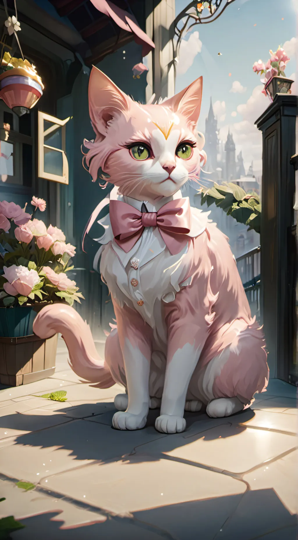 ai character: KittyNap background