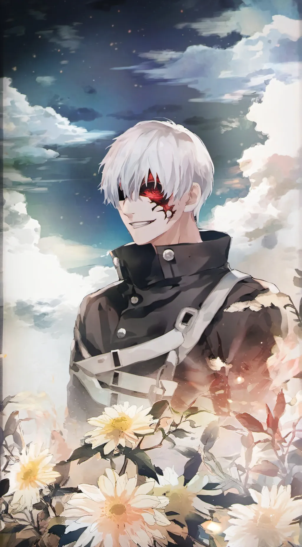 ai character: канеки background