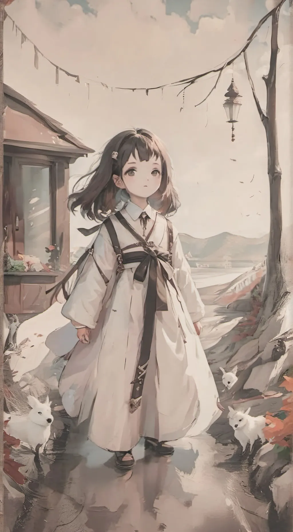 ai character: Panda background