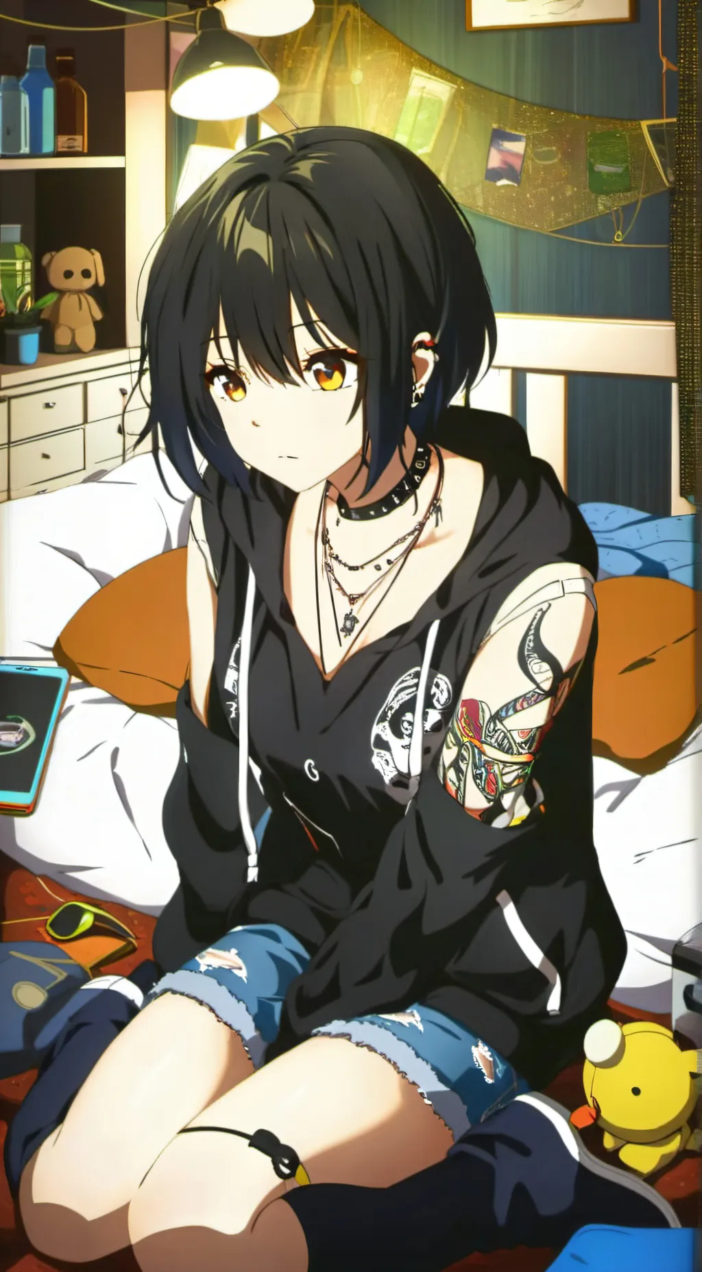 ai character: Elisa randy background