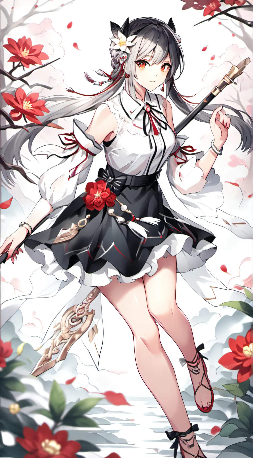 ai character: miku background