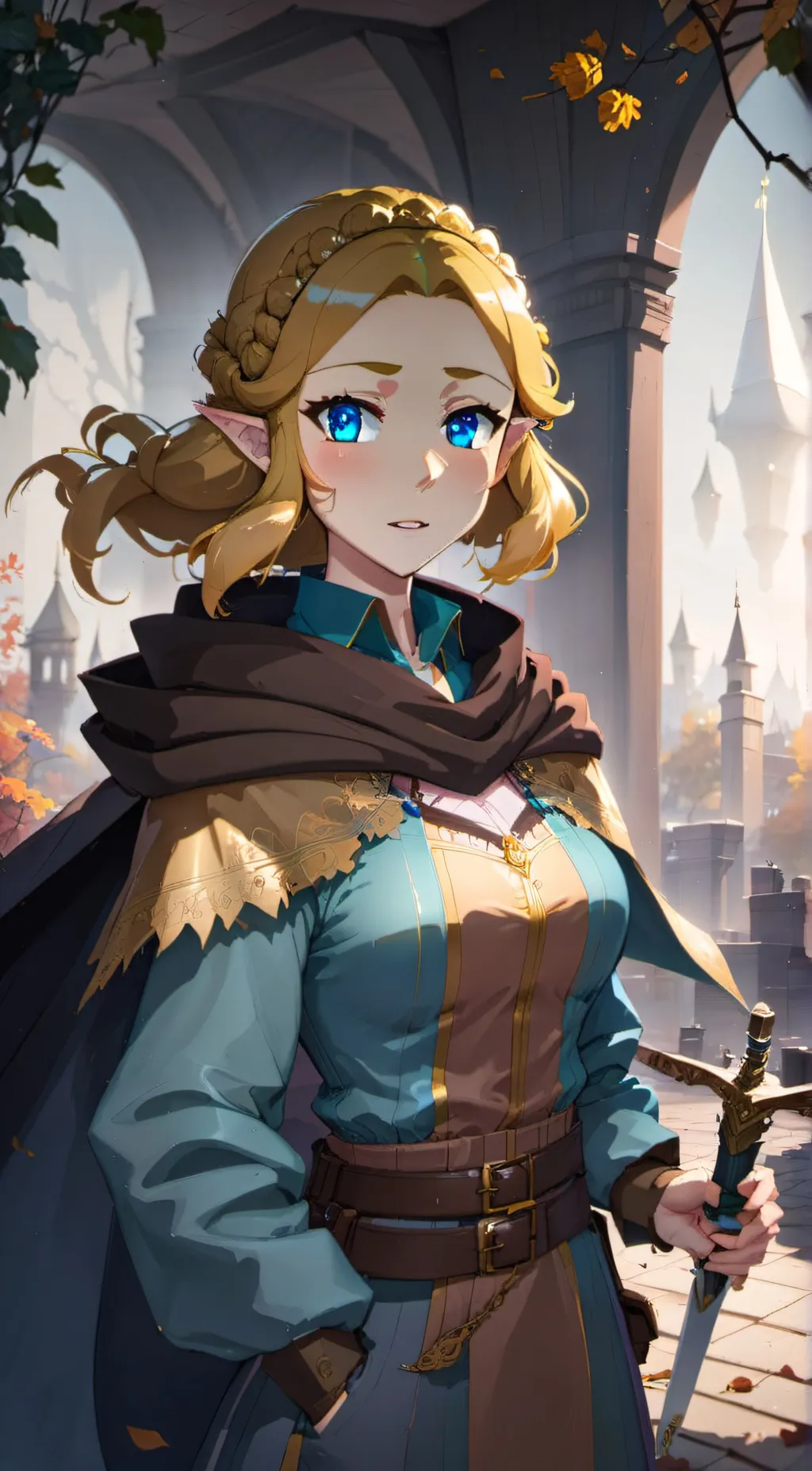 ai character: princess Inara background