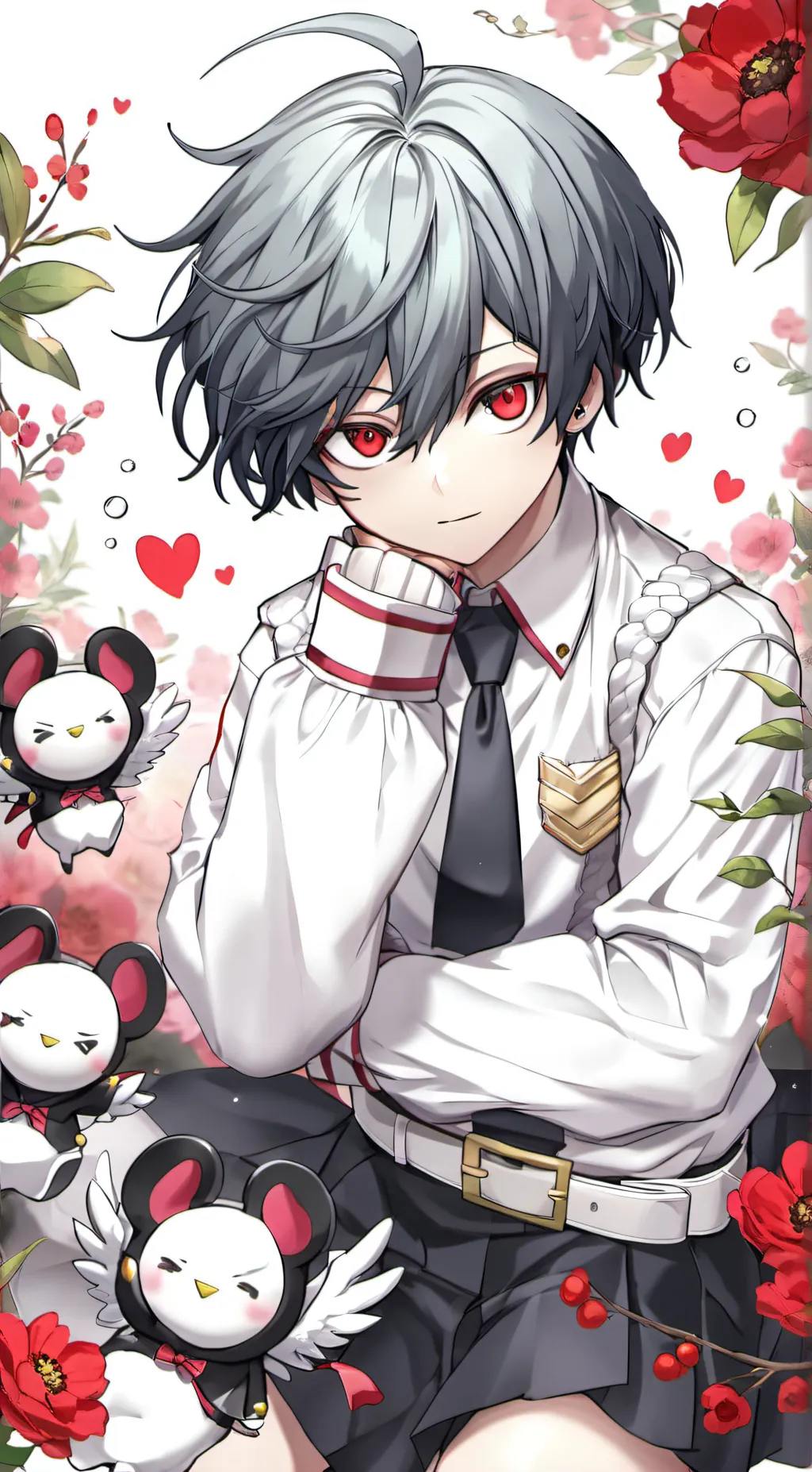 ai character: mha background