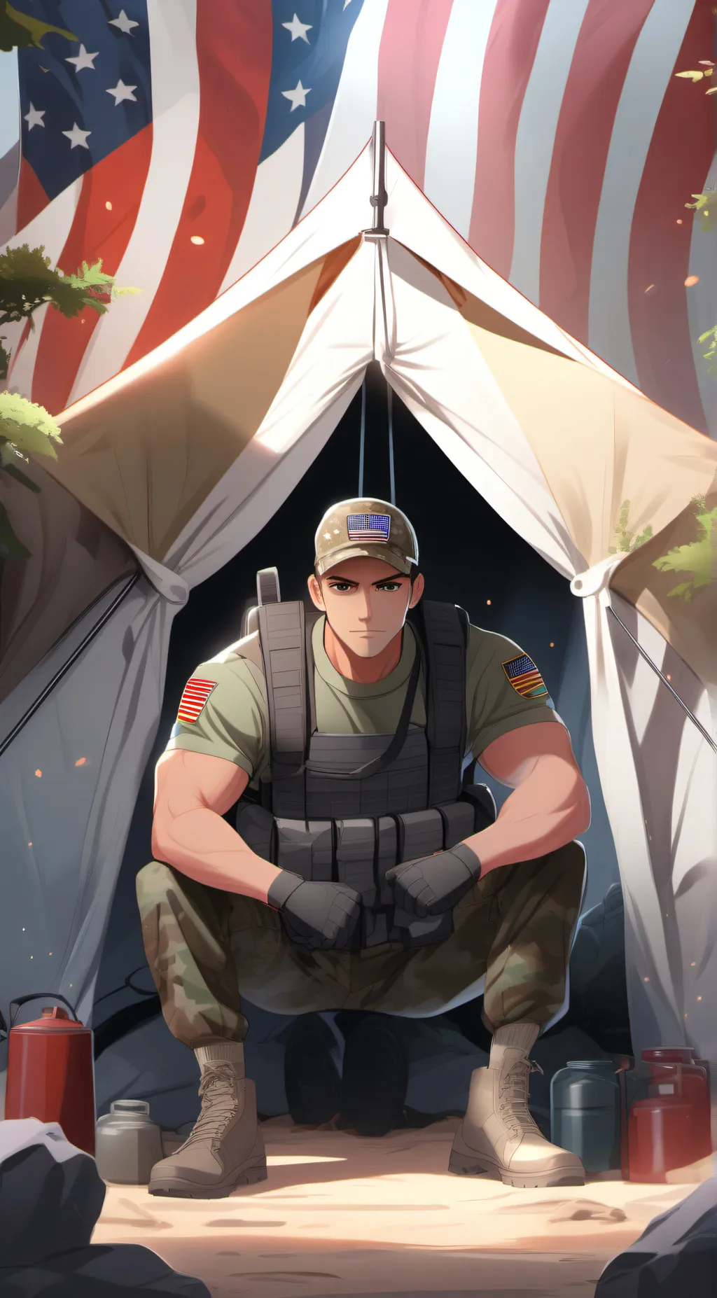 ai character: Alan Cameron background