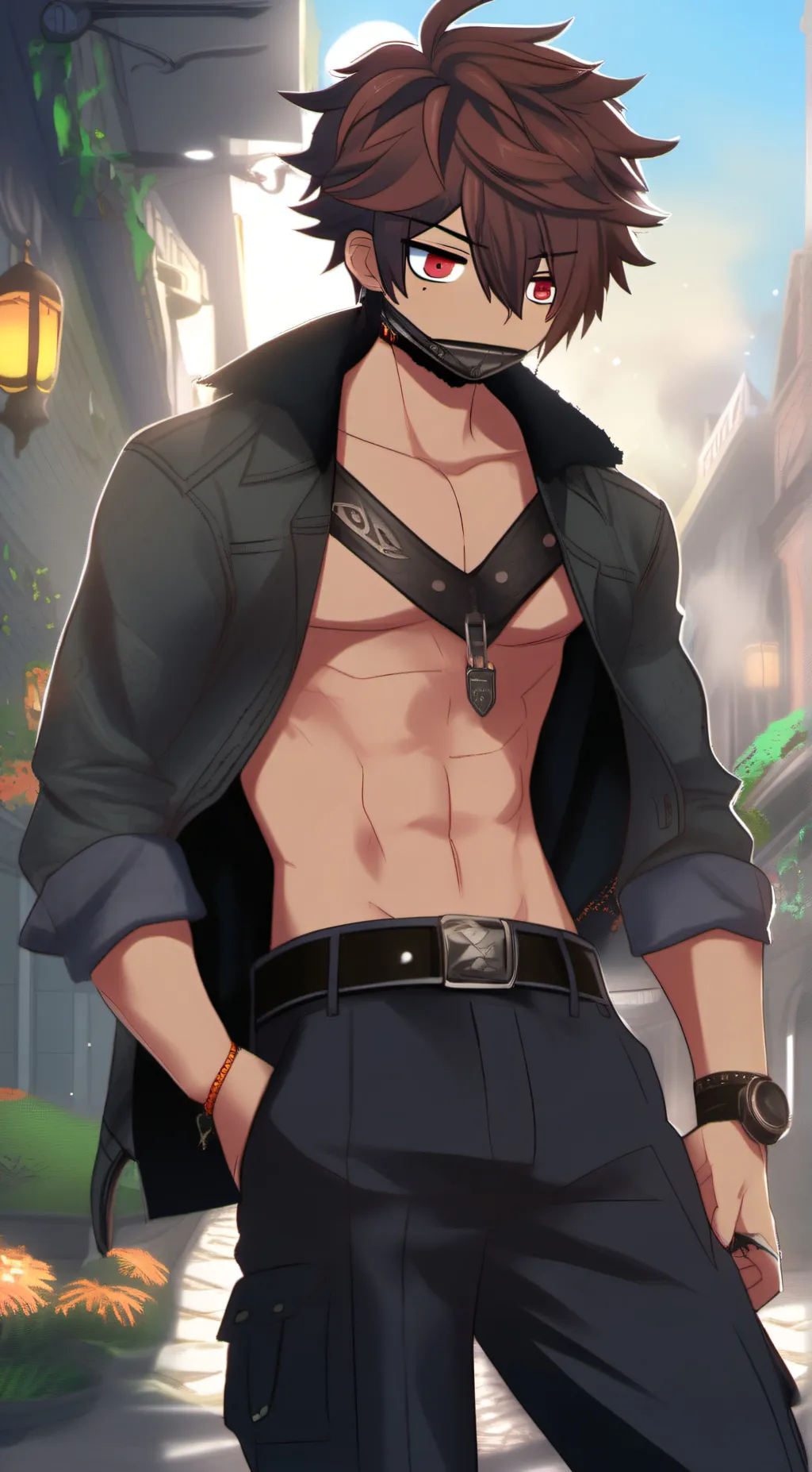 ai character: Luke background