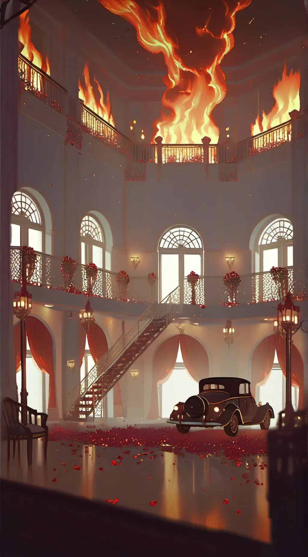 ai character: Hazbin Hotel background