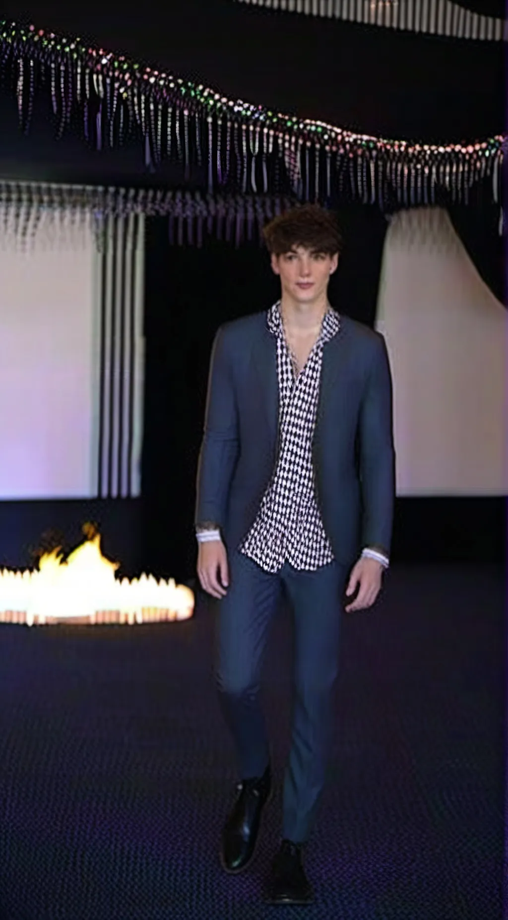 ai character: Brady noon background