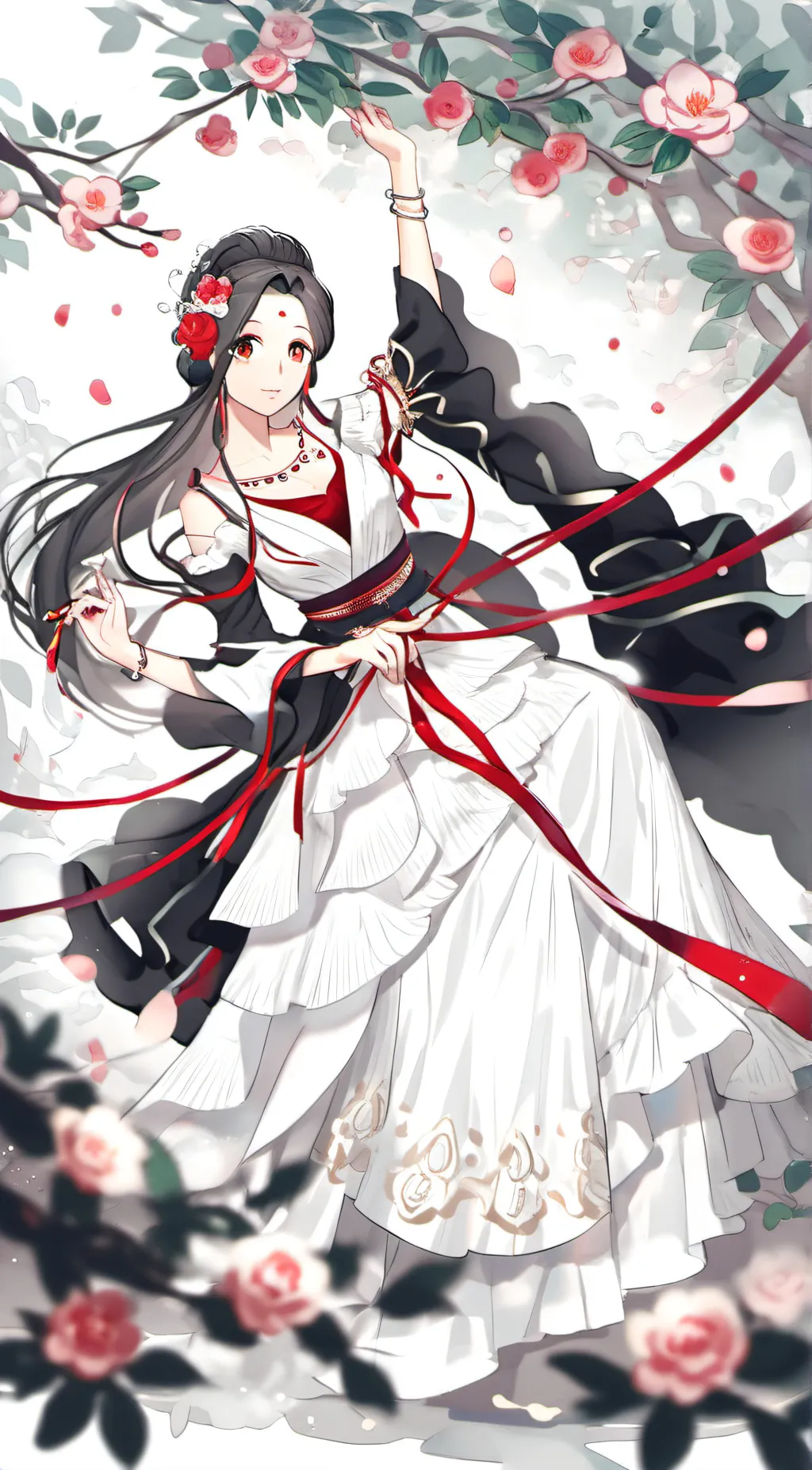 ai character: nezuko  background
