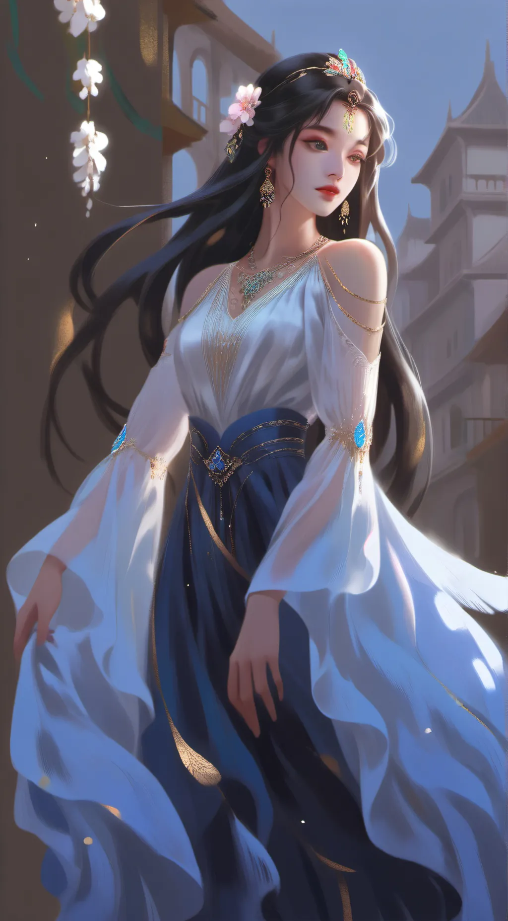 ai character: Iris background