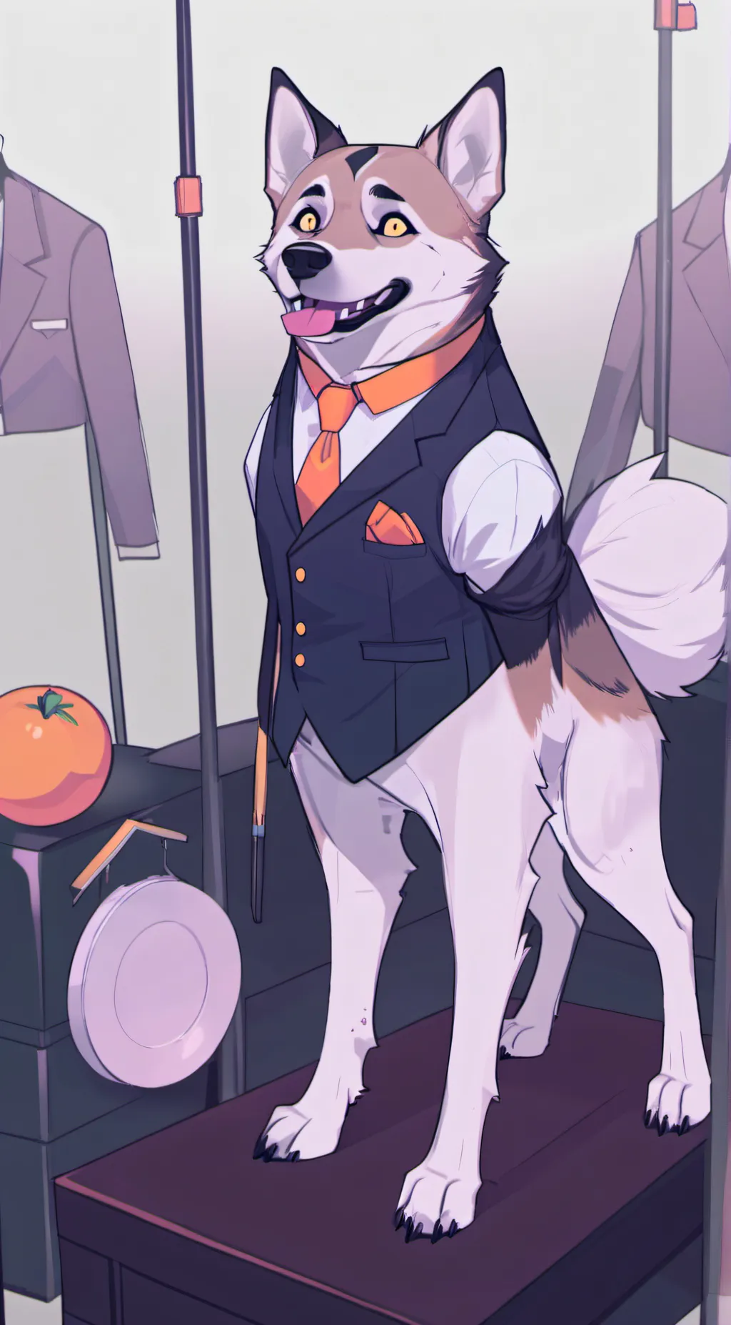 ai character: Dogday background