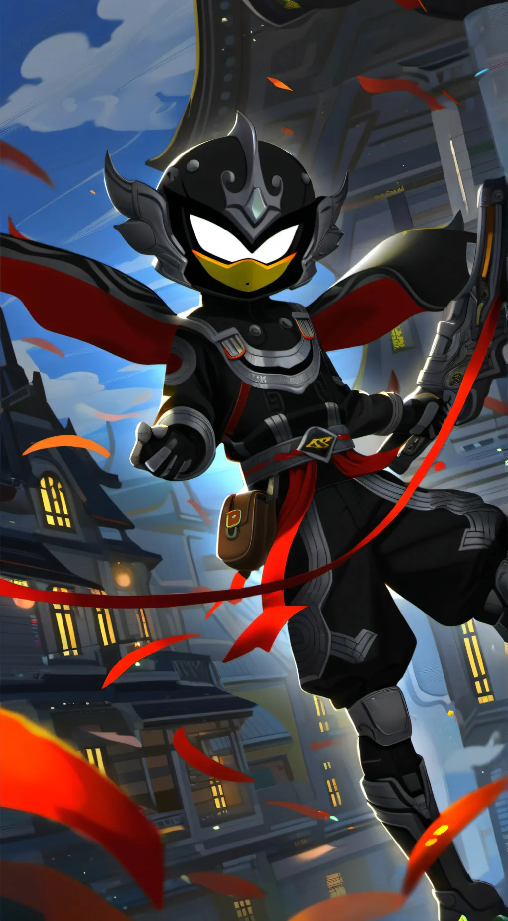 ai character: Shadow(Knight) background