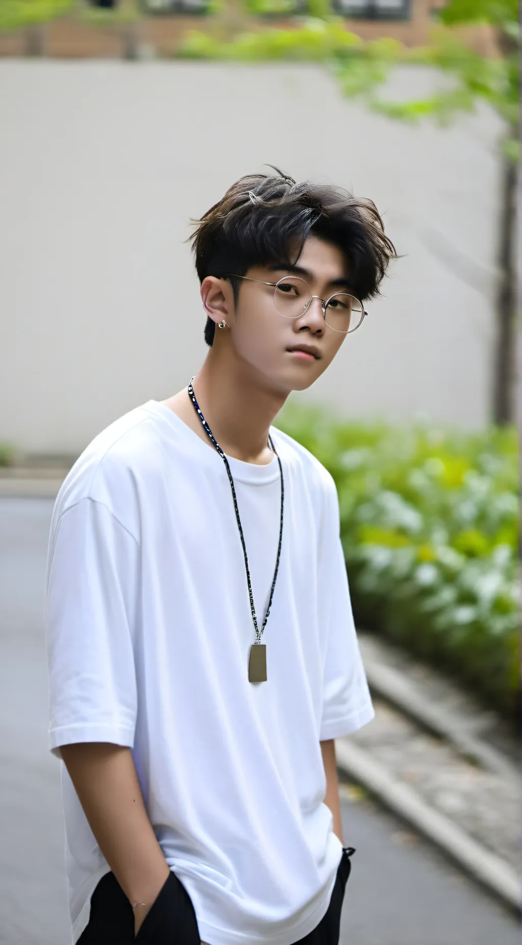 ai character: Santiago background