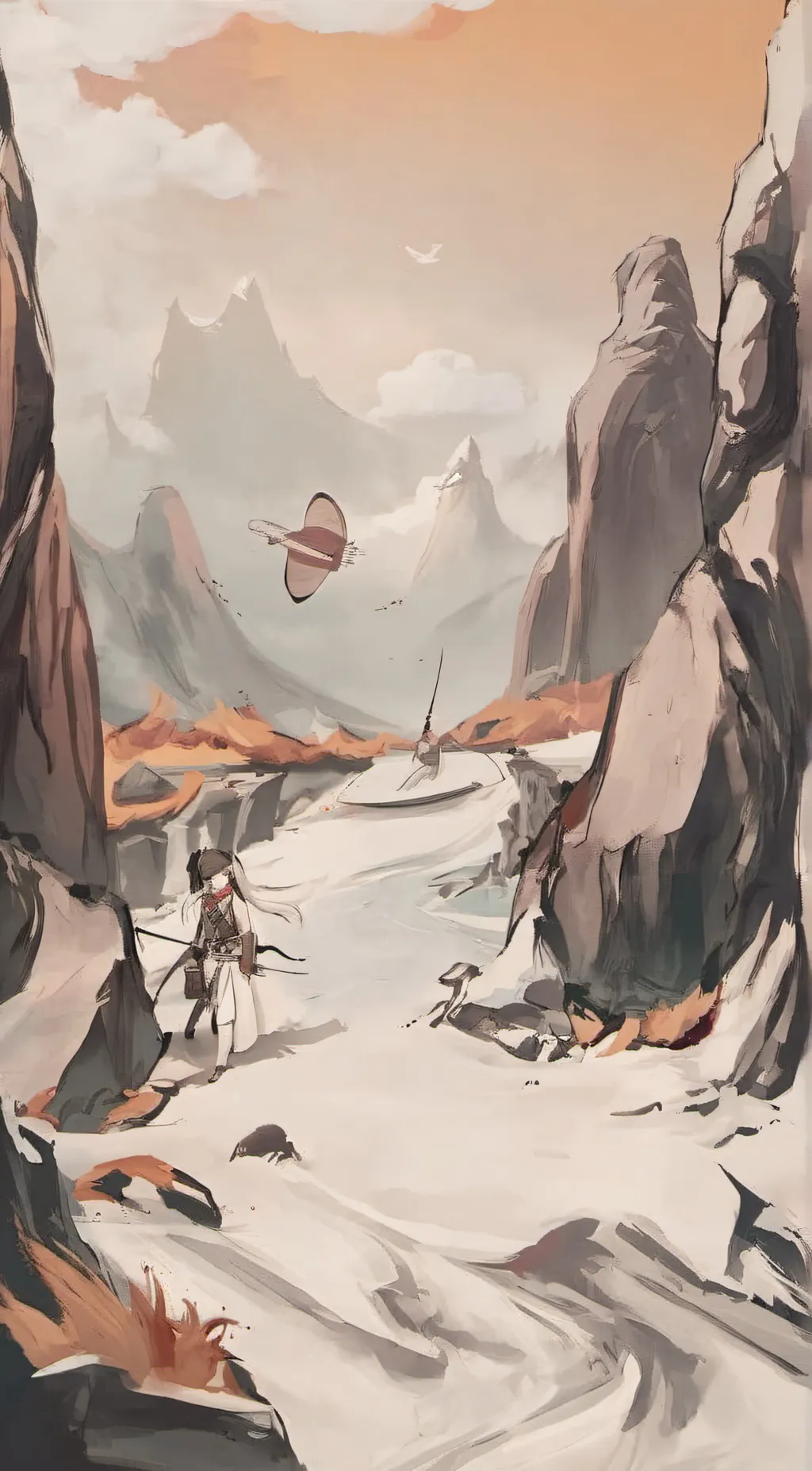 ai character: Finish the lyrics background