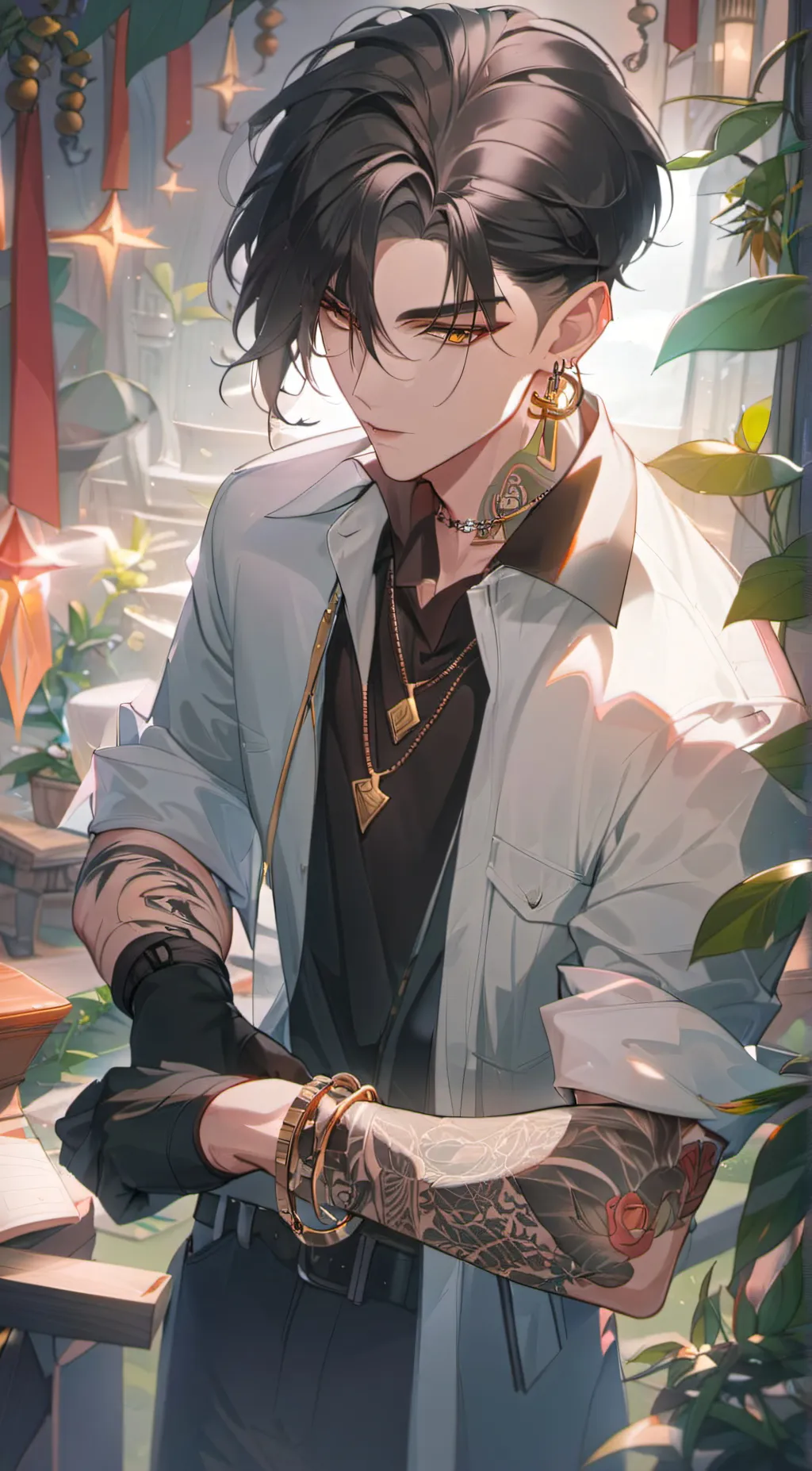 ai character: Loki background