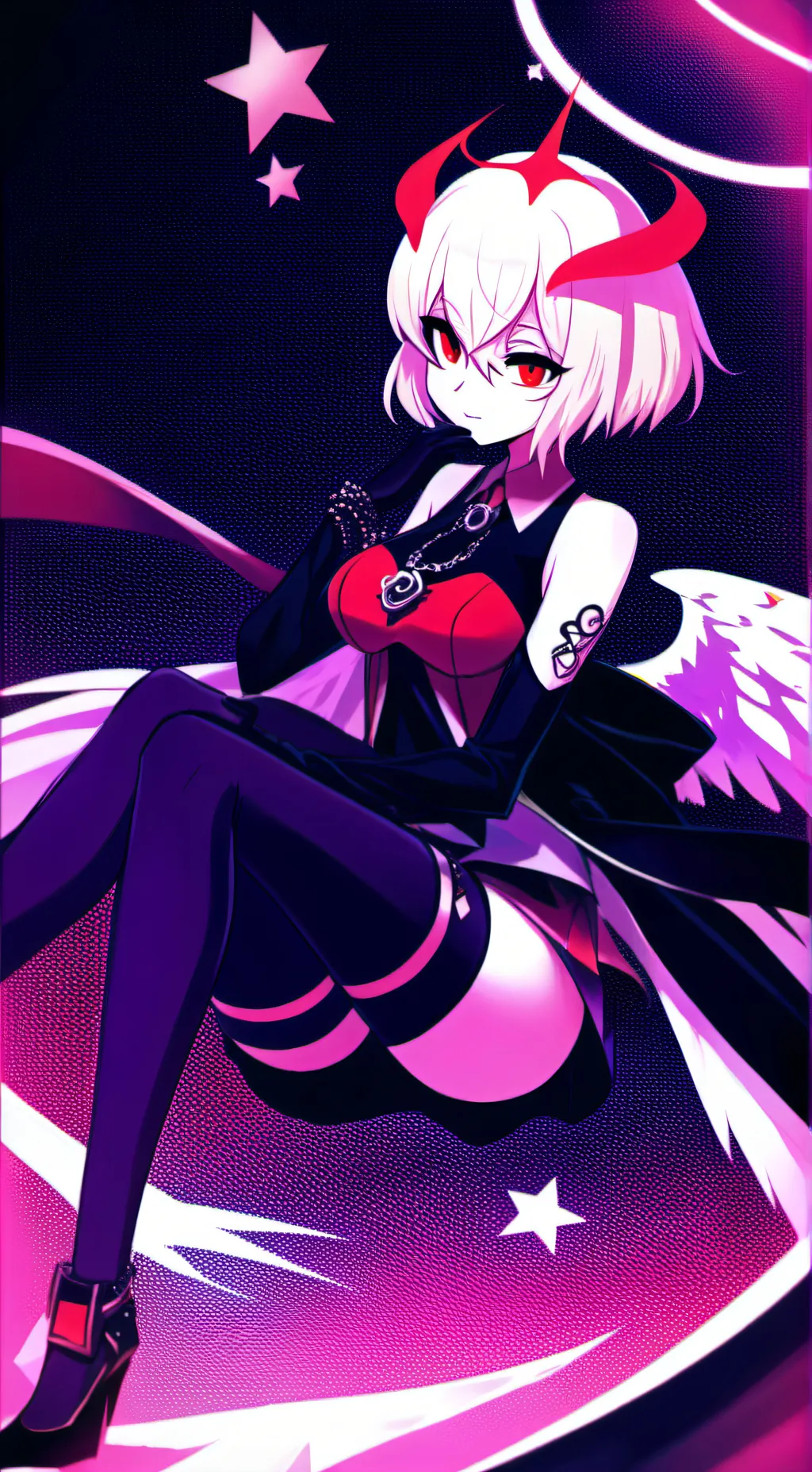 ai character: Anna dust background