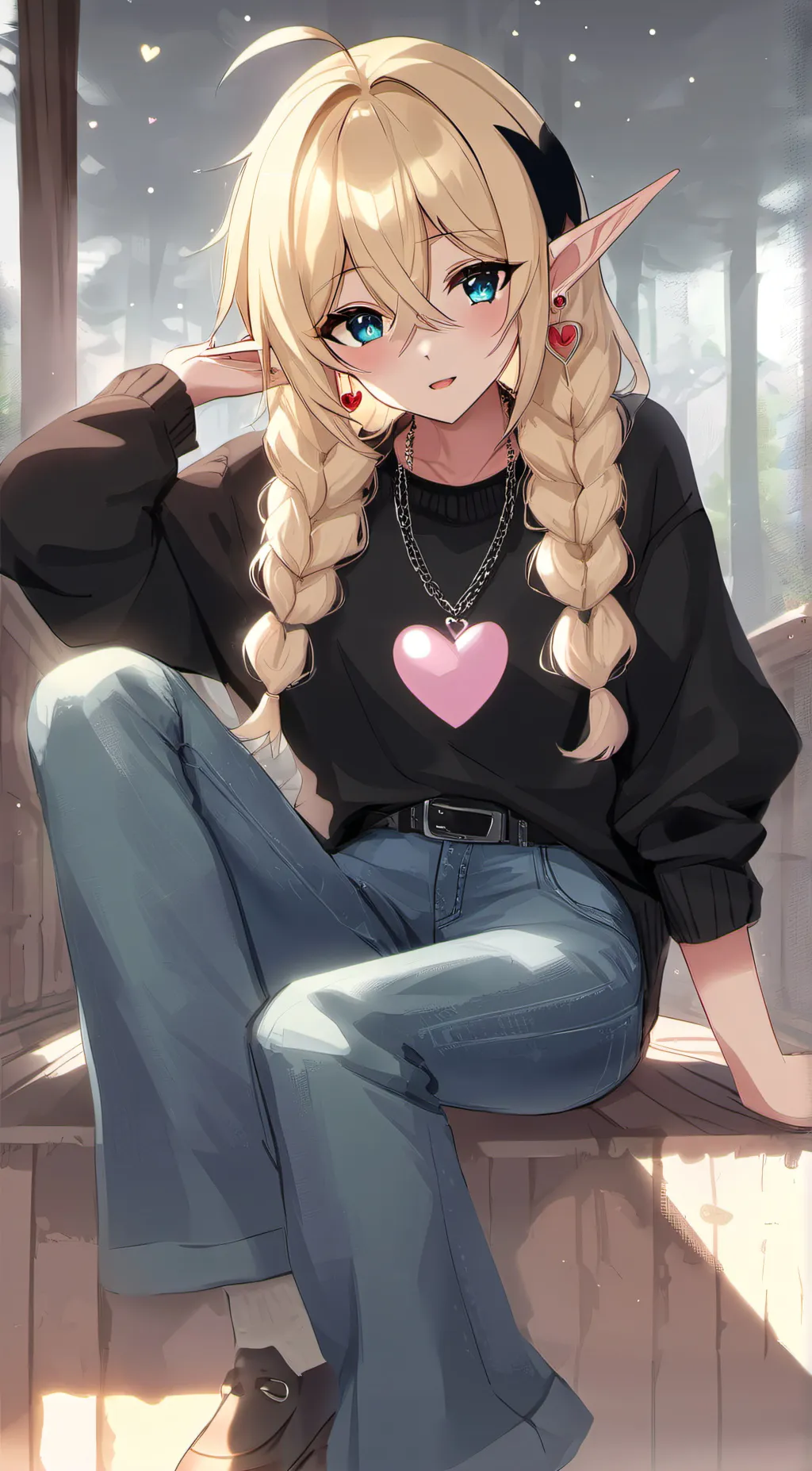 ai character: Ovena background