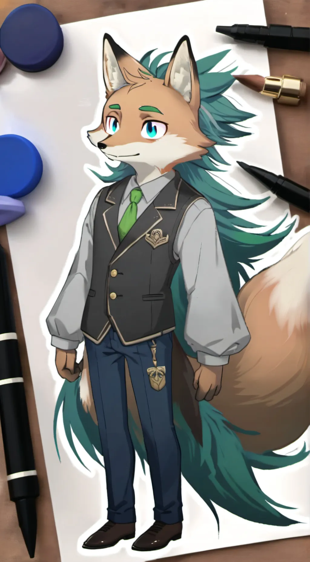 ai character: Tom background