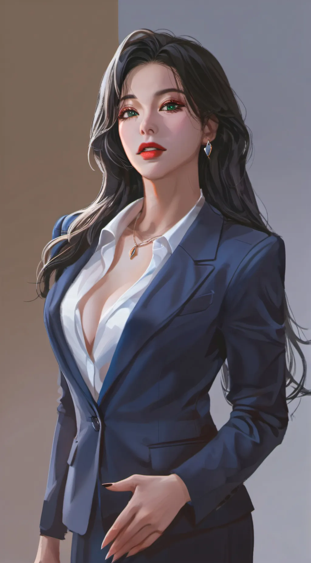 ai character: Scarlett background