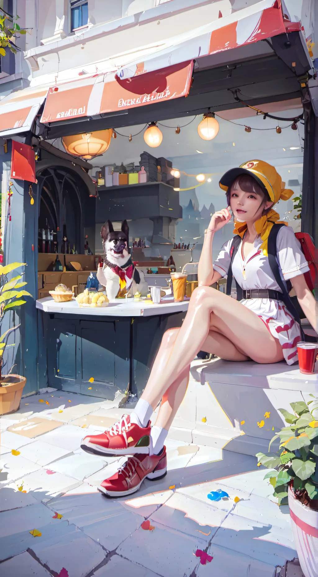 ai character: Emma Emmy background