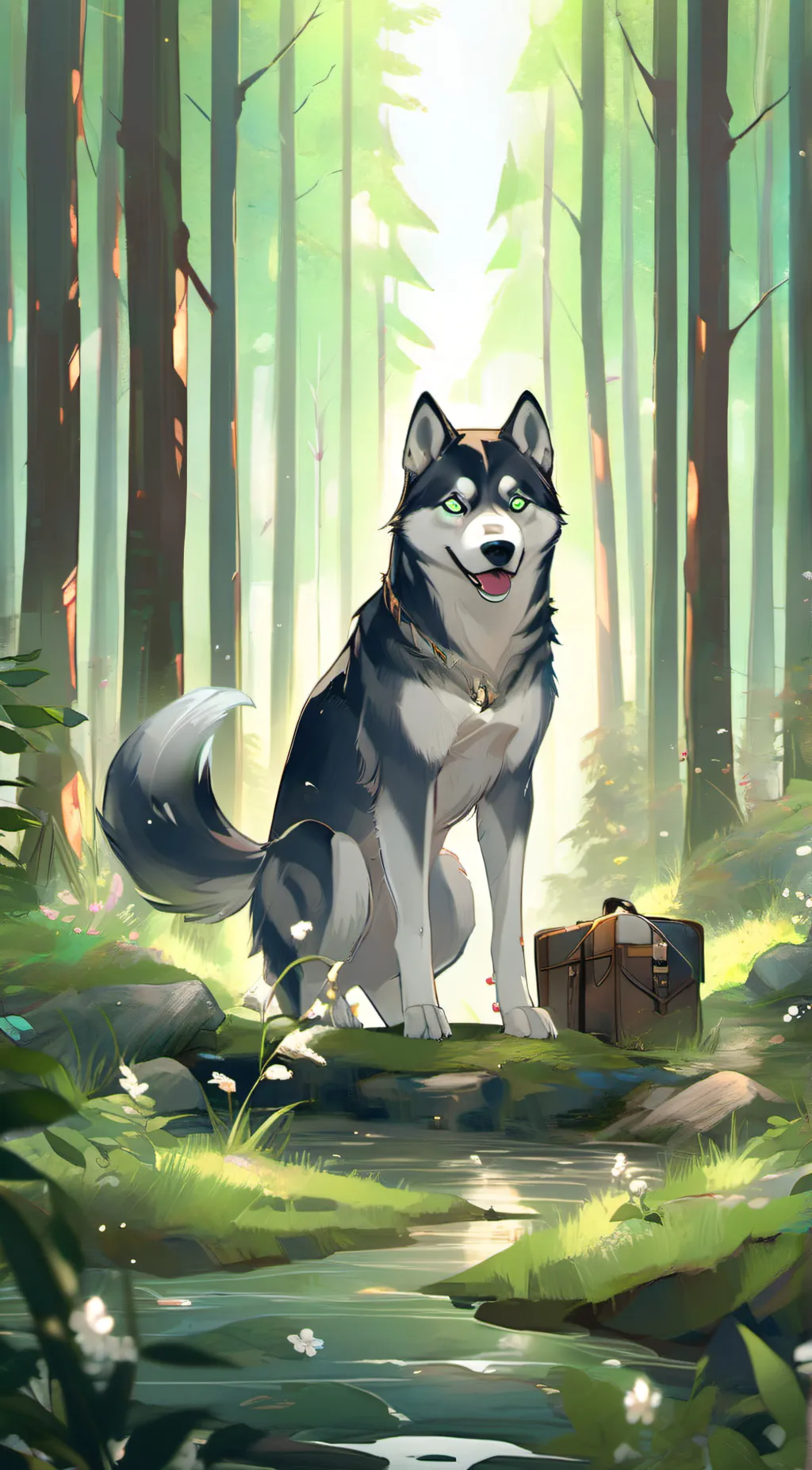 ai character: Loki background