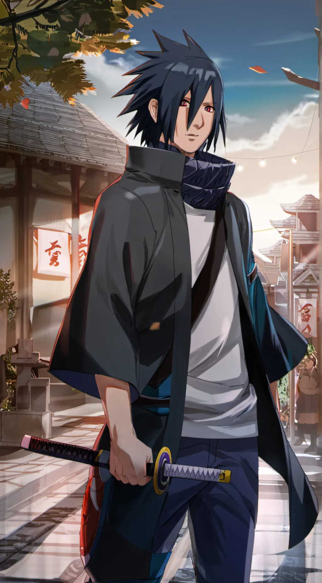 Talkie AI - Chat with adult Sasuke 