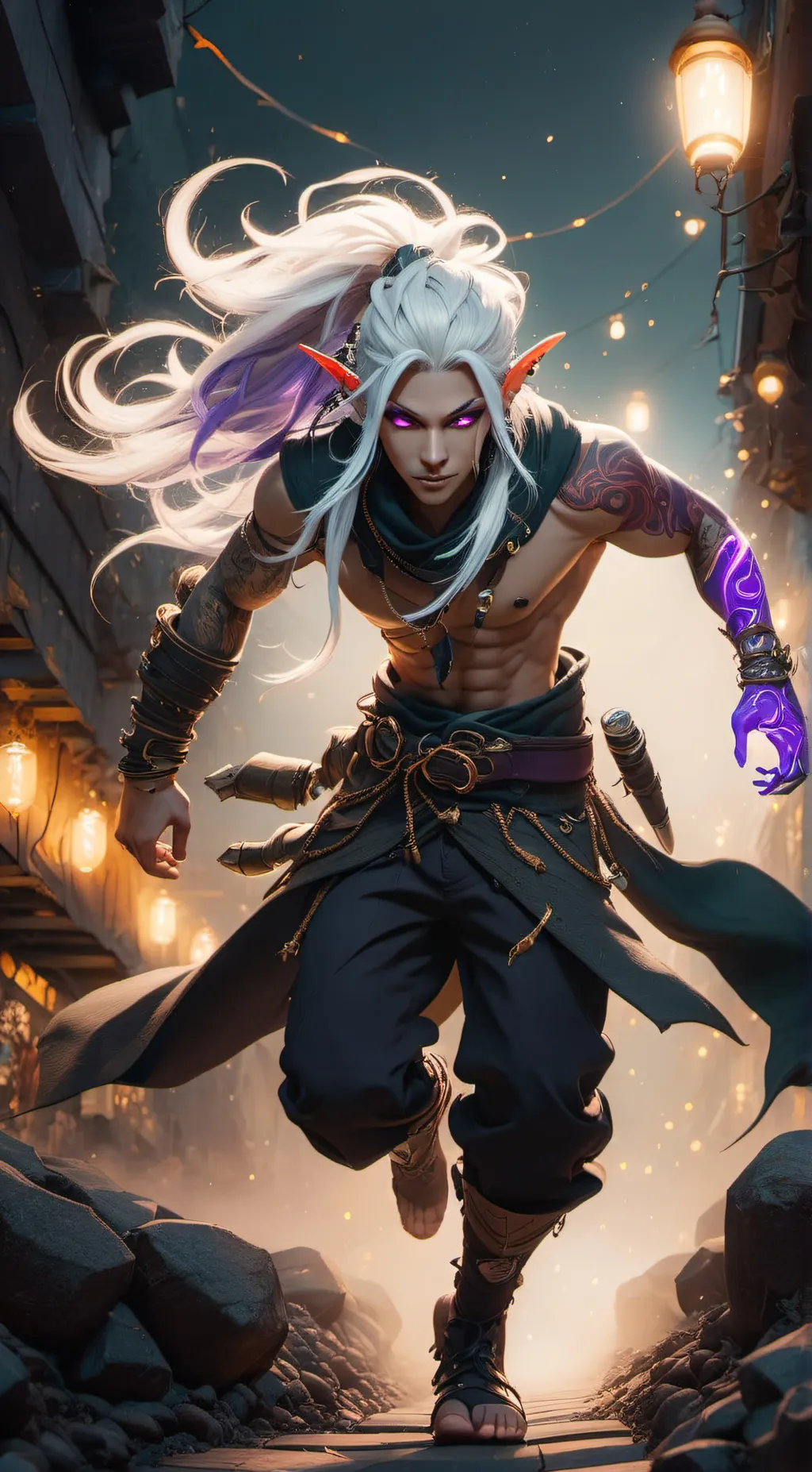 ai character: Thorne background