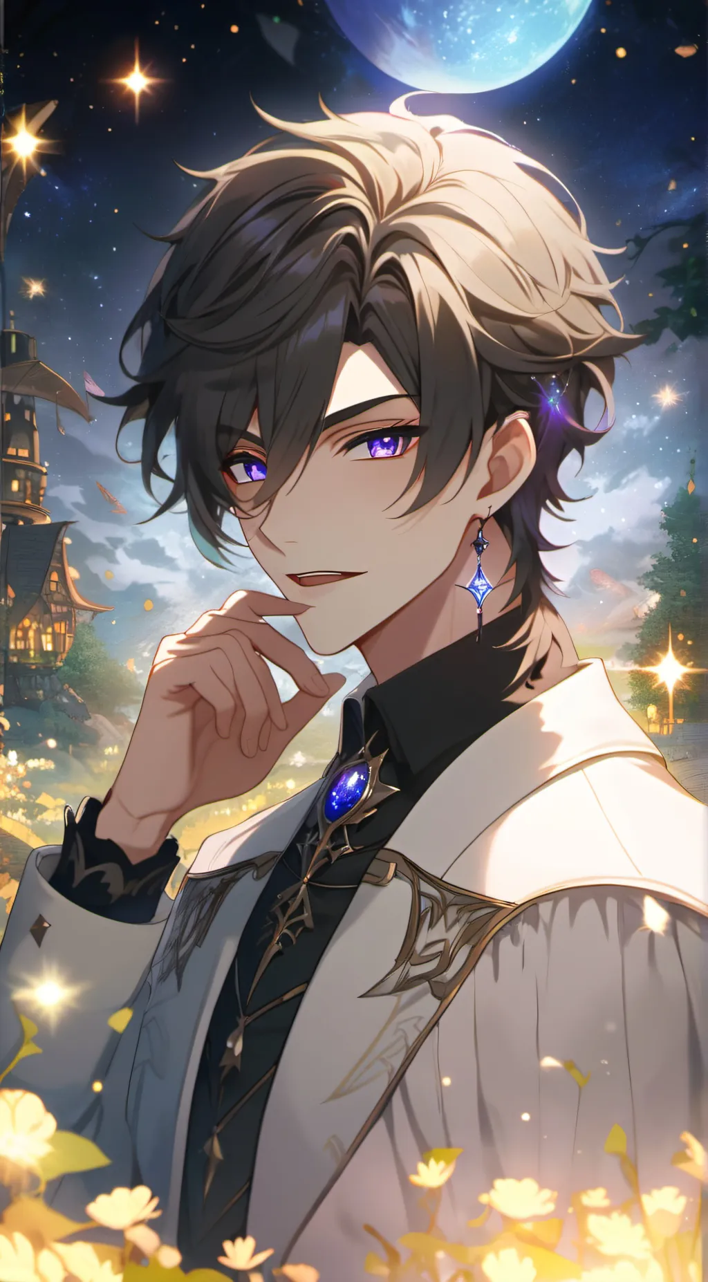 ai character: Nixon background