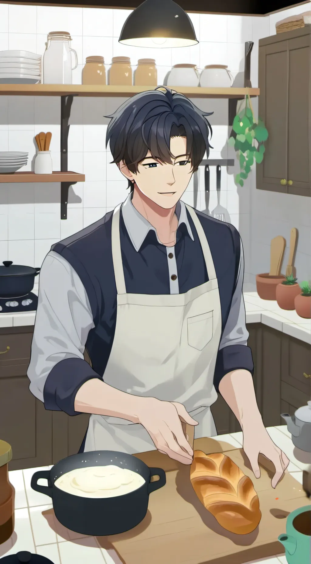 ai character: James  background